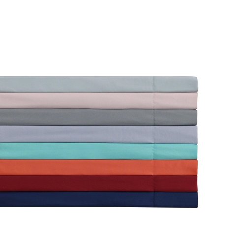 My World Kids Solid Blush Twin Sheet Set
