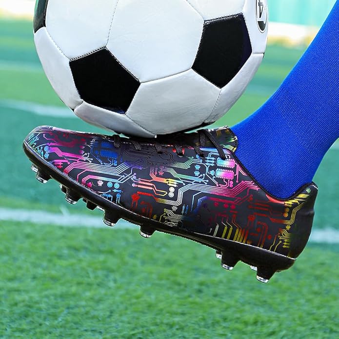 Unisex Low Top AG Sports Soccer Cleats Training Shoes Non-Slip Wear Resistant Football Shoes