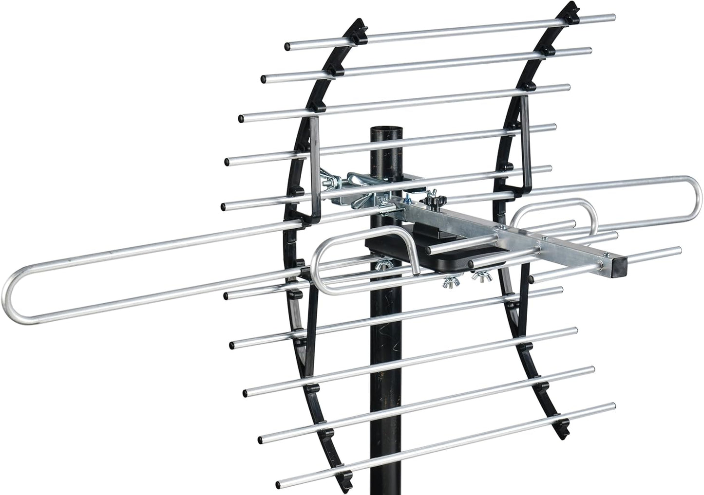 cekay 8K, 4K, 1080P UHD-8905) Outdoor HDTV Antenna Supports HD for Smart and Older TVs, VHF UHF, Weather-Resistant