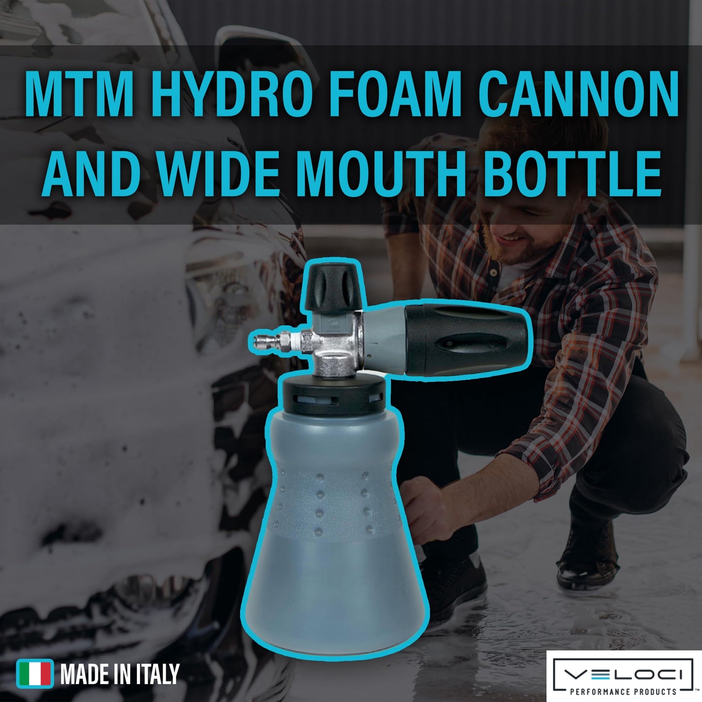 MTM Hydro 28 Special PF22.2 Foam Cannon Kit Commercial Grade Made in Italy
