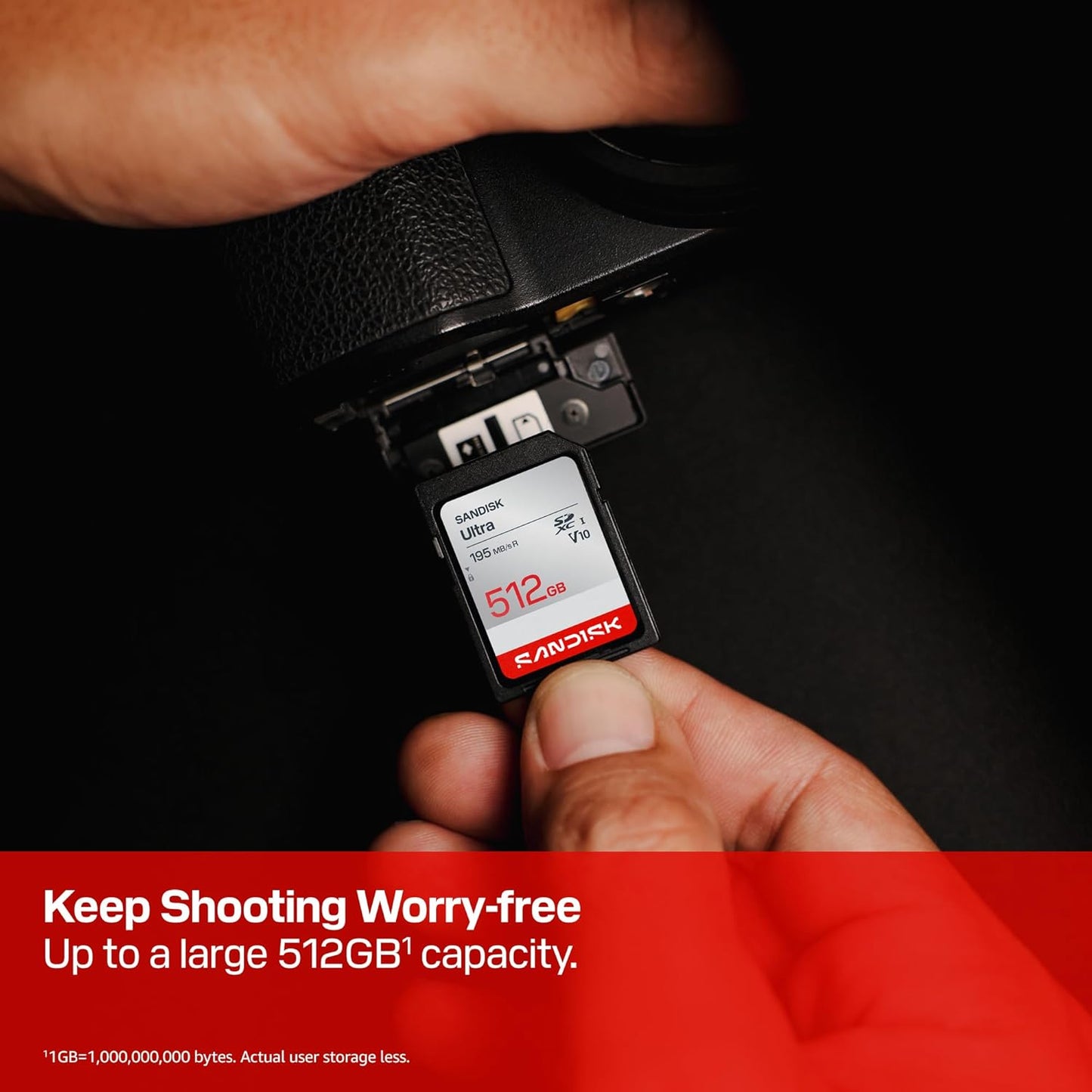 Sandisk 64GB 145MB/s V10, U1, C10 SDSDUVQ-064G-GN6IN Ultra SDHC UHS-I Card and SDXC UHS-I Card - Up to Read Speed, Full