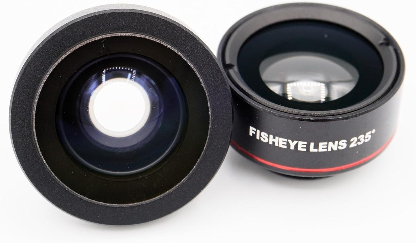 CAPPY CAMERA Set 235 Y2K Screw-On Lens - Wide Angle & Fisheye Lens Kit - Specifically for Cappy Retro Digital Camera