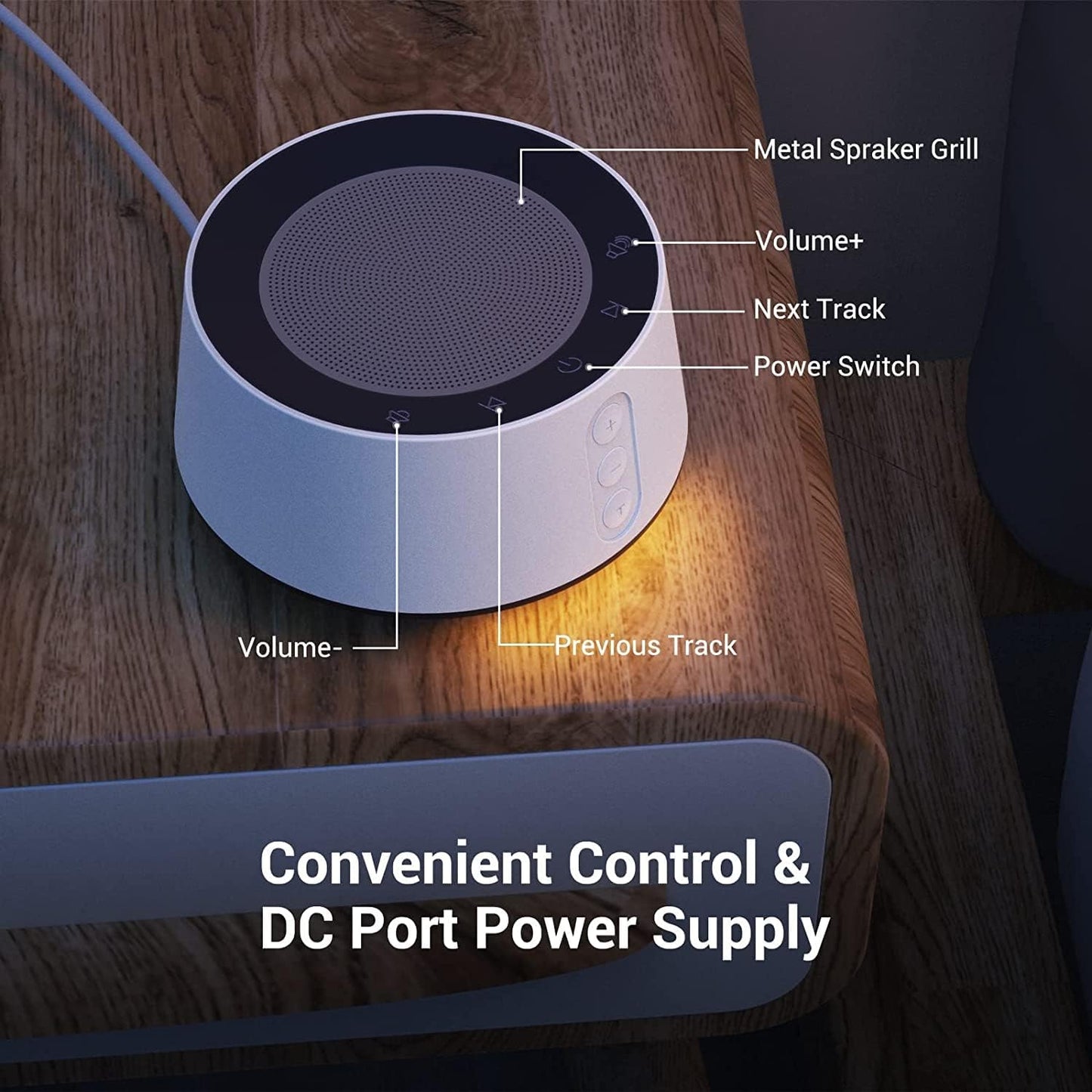 BGOVERSS SF407, T126L, TP2, TP1 5V 1A White Noise Sound Machine Charger - Compatible with - Portable Replacement Power