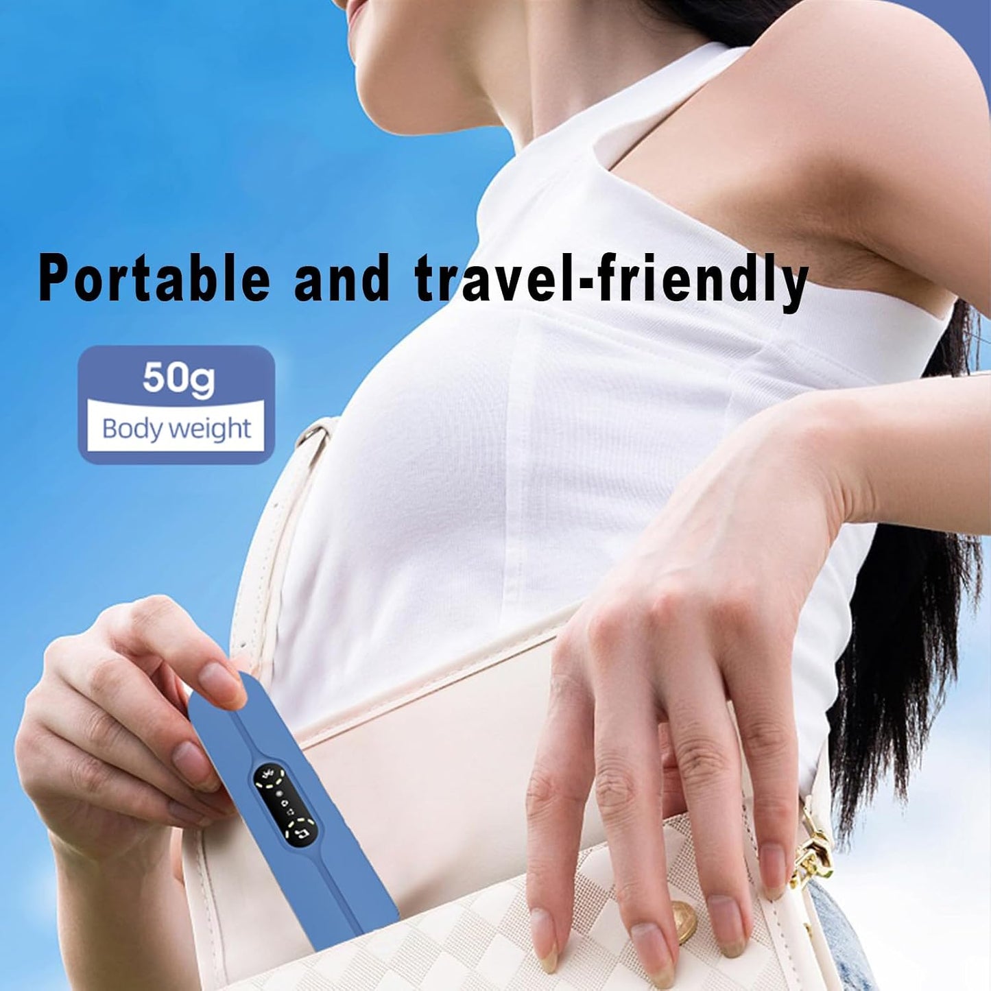 borotess 10 Pillow Speaker for Sleeping, Mini Bone Conduction Bluetooth Under Pillow Speaker with Soothing Sounds
