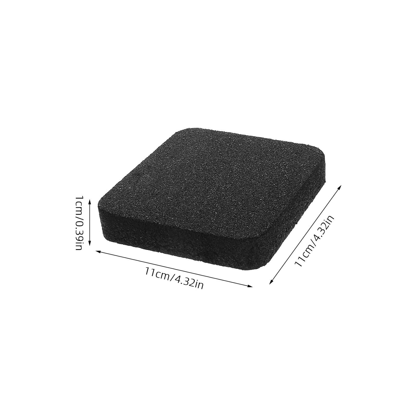 HOODANCOS 6pcs Treadmill Vibration Isolation Pads Rubber Shock-Absorbing Floor Mat Noise Cancelling Anti-Vibration Pads for Home Gym Exercise Equipment Protection