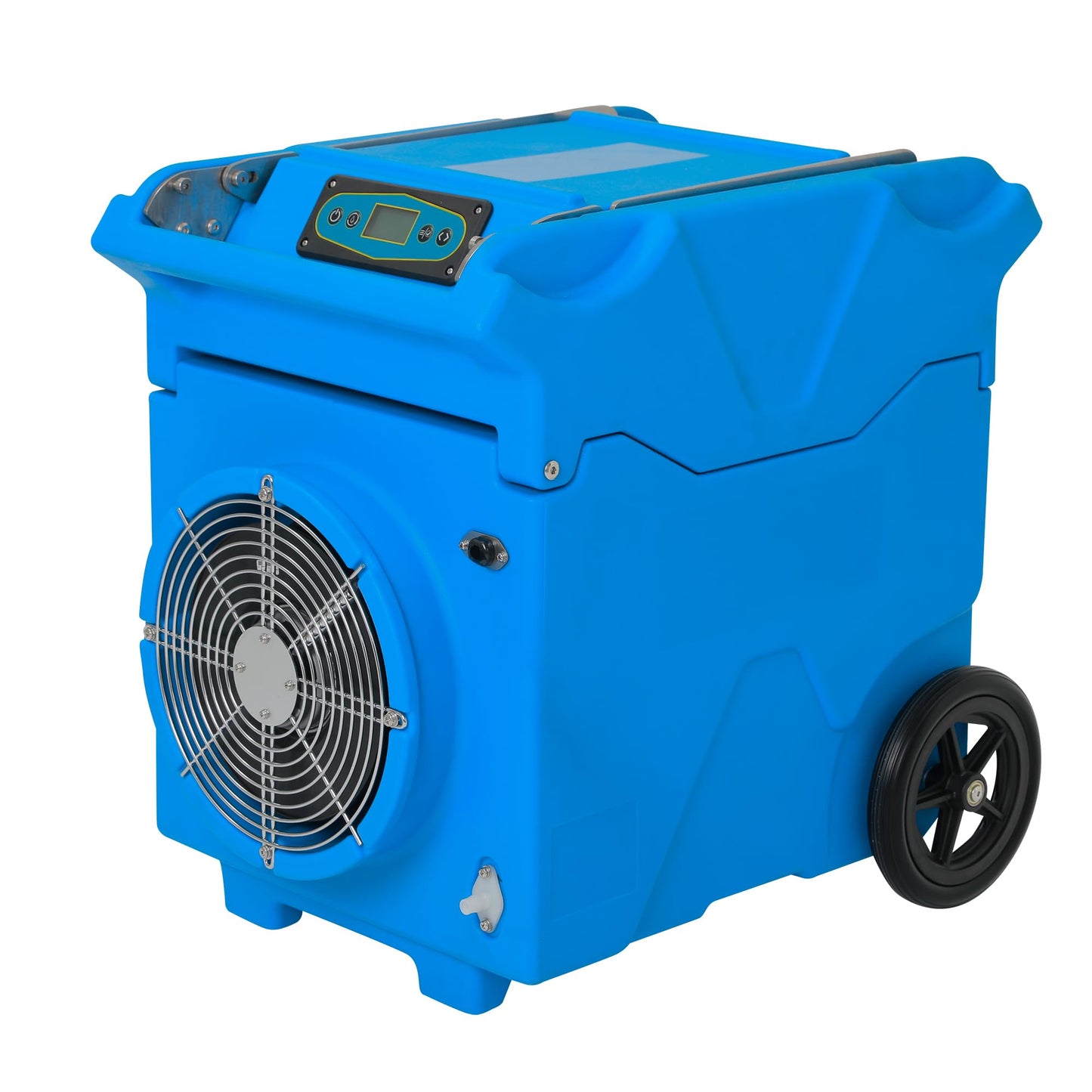 Mounto MOUNTO 230Pints LGR Commercial Compact Dehumidifier with Pump and Drain Hose, LGR Portable Dehumidifier with wheels for Home, Basements, Garages, and Job Sites (Blue)