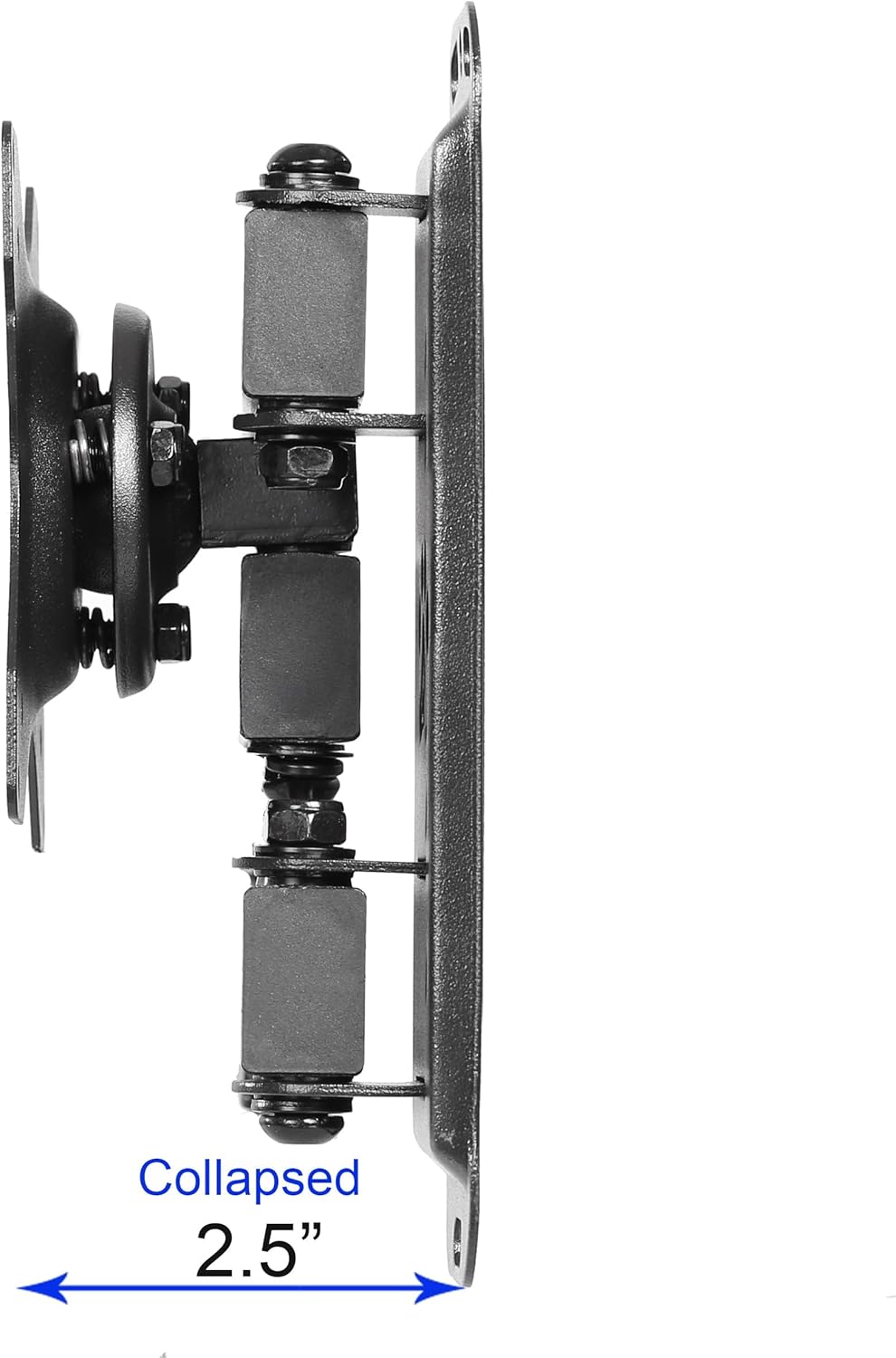 Cheetah 12-49 Inch 40lbs 100x100mm, 10ft 15" TV Monitor Wall Mount for TVs up to VESA with HDMI Cable, TouchAdjust