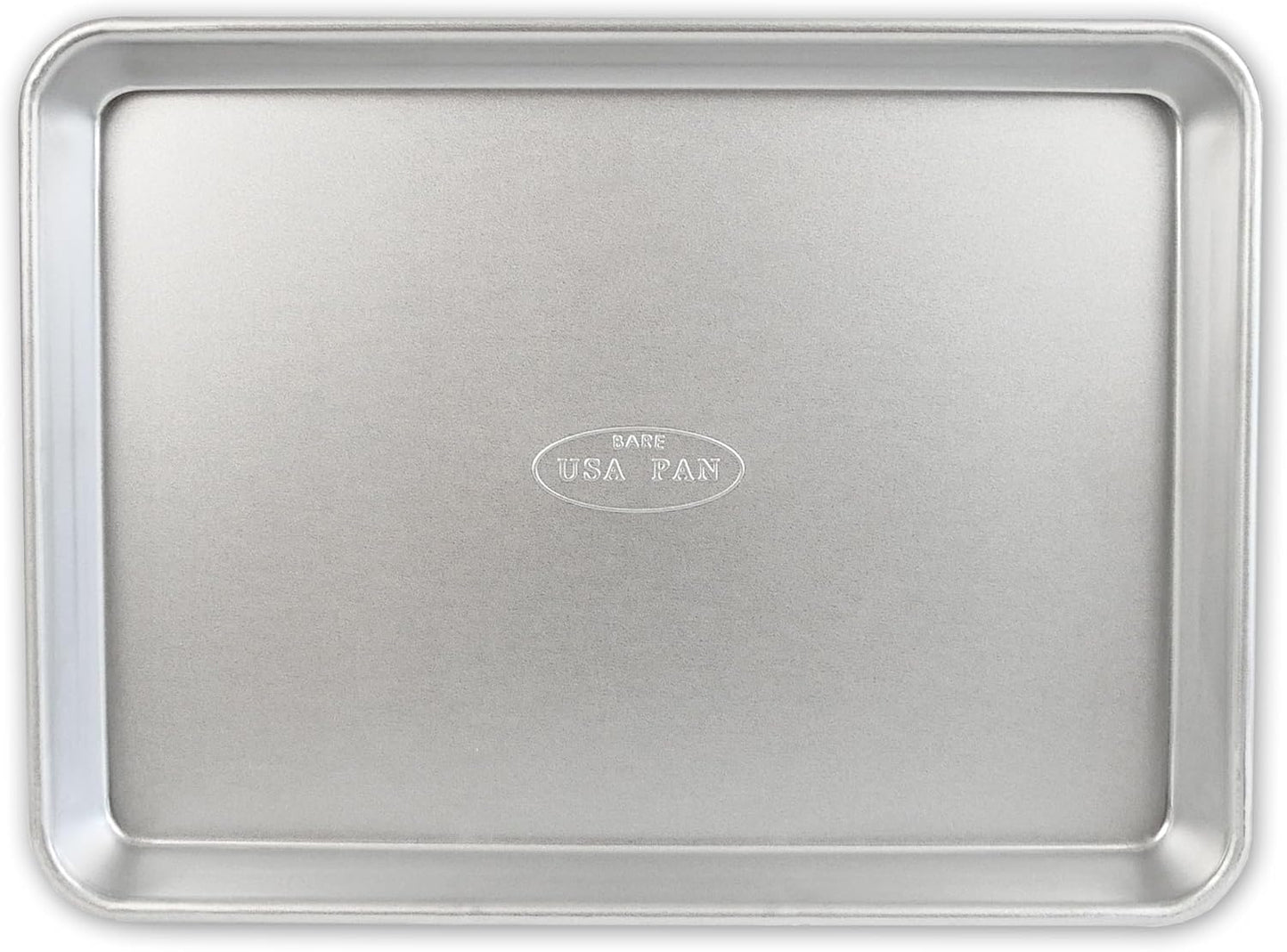 USA Pan Bakeware | Traditional Aluminized Steel Quarter Sheet Baking Pan - Uncoated Design for Perfect Baking