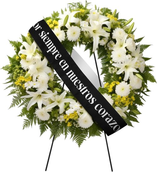 Fanfanwin Funeral Sash - Memorial Wreath Ribbon for Casket | 58x4'' Black - Celebrate Life
