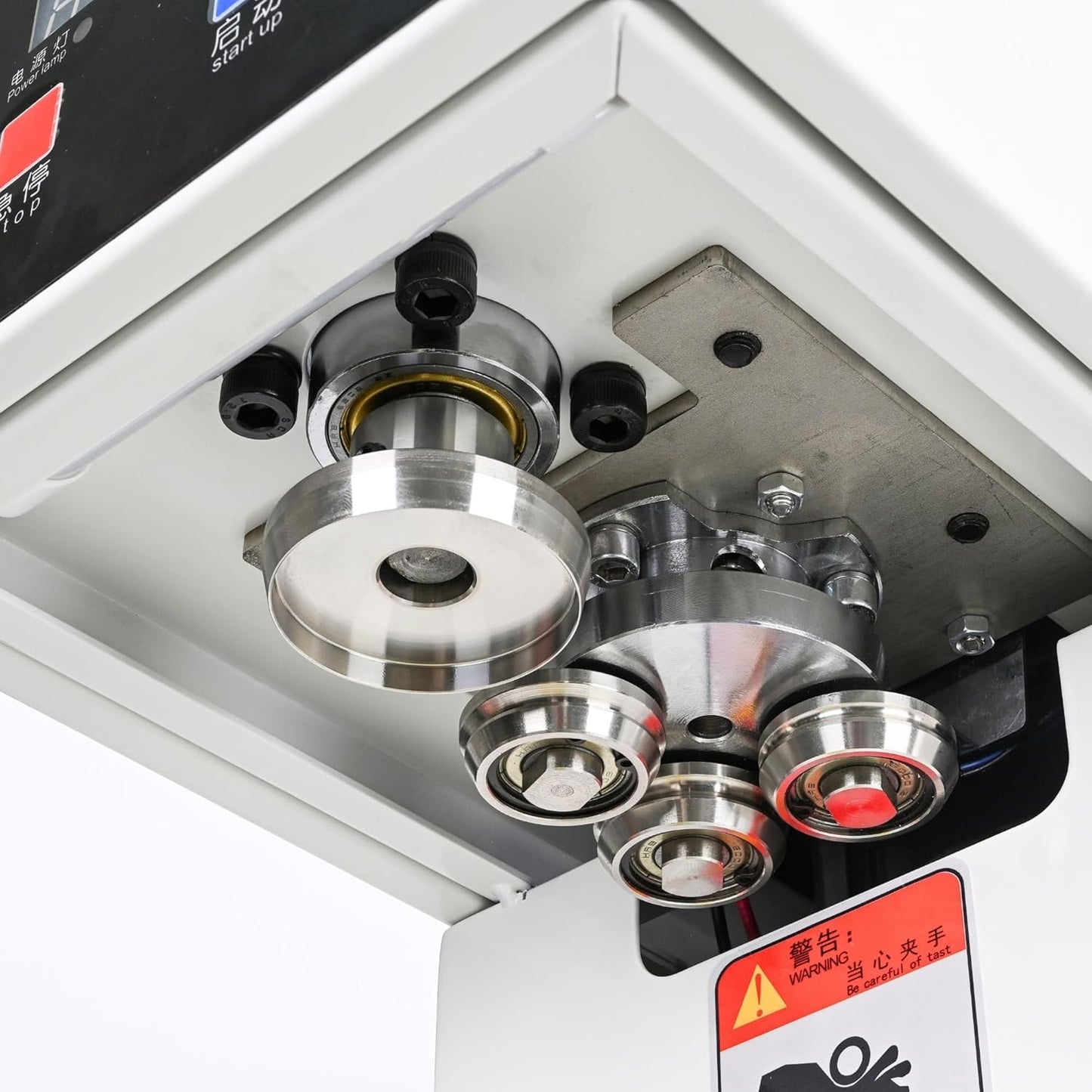 Automatic Can Sealing Machine, Intelligent Electric Cup Bottle Sealer Machine with Counter & LCD Display, 2.2” Dia. & 5.7”-7.9” Height Tin Can Seaming Closing Capping Machine