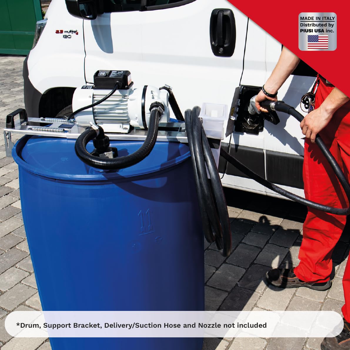 Piusi Suzzarablue AC DEF Transfer Pump 120V 60Hz 9 GPM