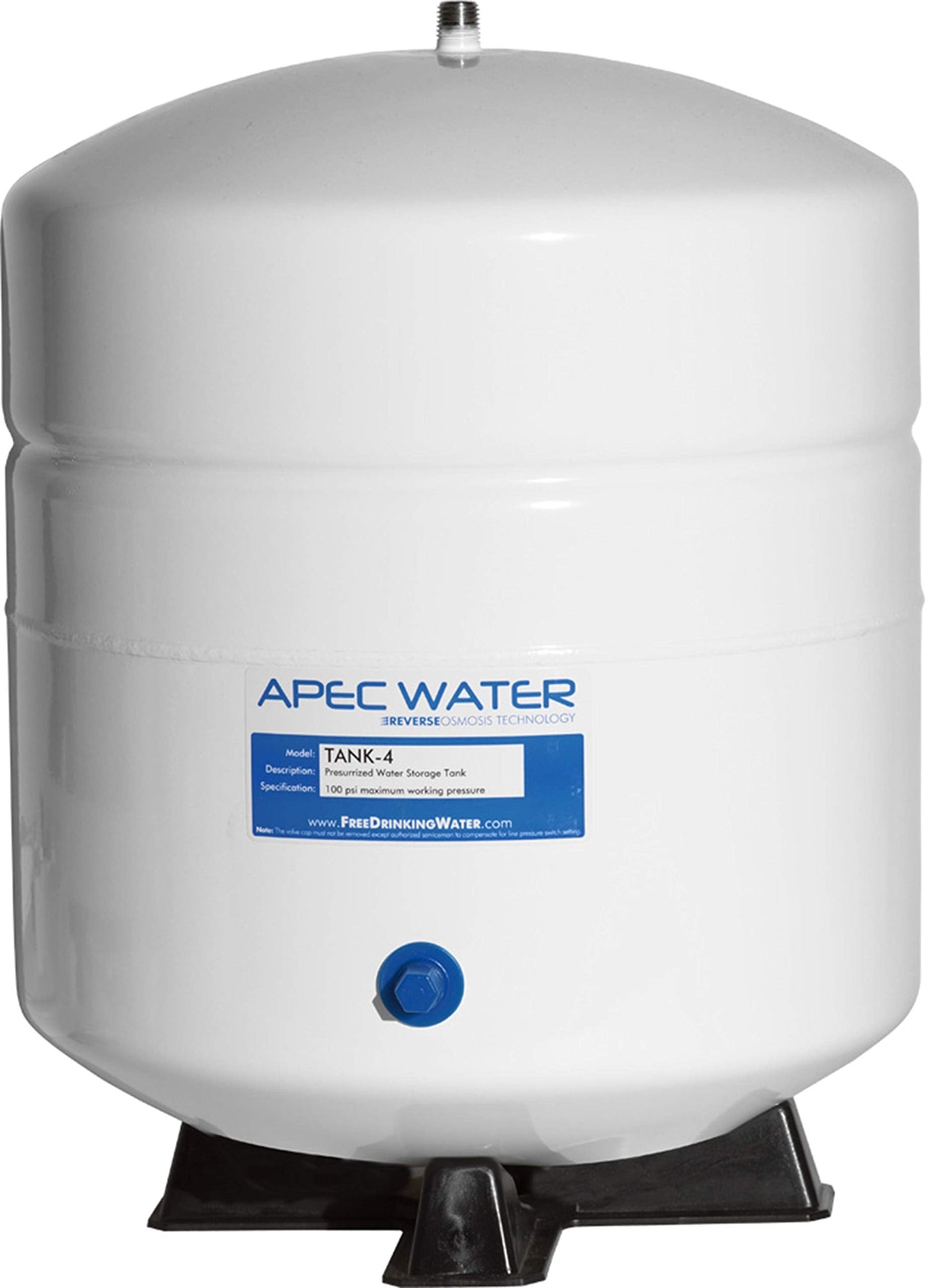 COMFEE’ 5-Stage Reverse Osmosis System, NSF Certified Water Filte & APEC Water Systems Tank-4 4 Gallon Residential Pre-Pressurized Reverse Osmosis Water Storage Tank