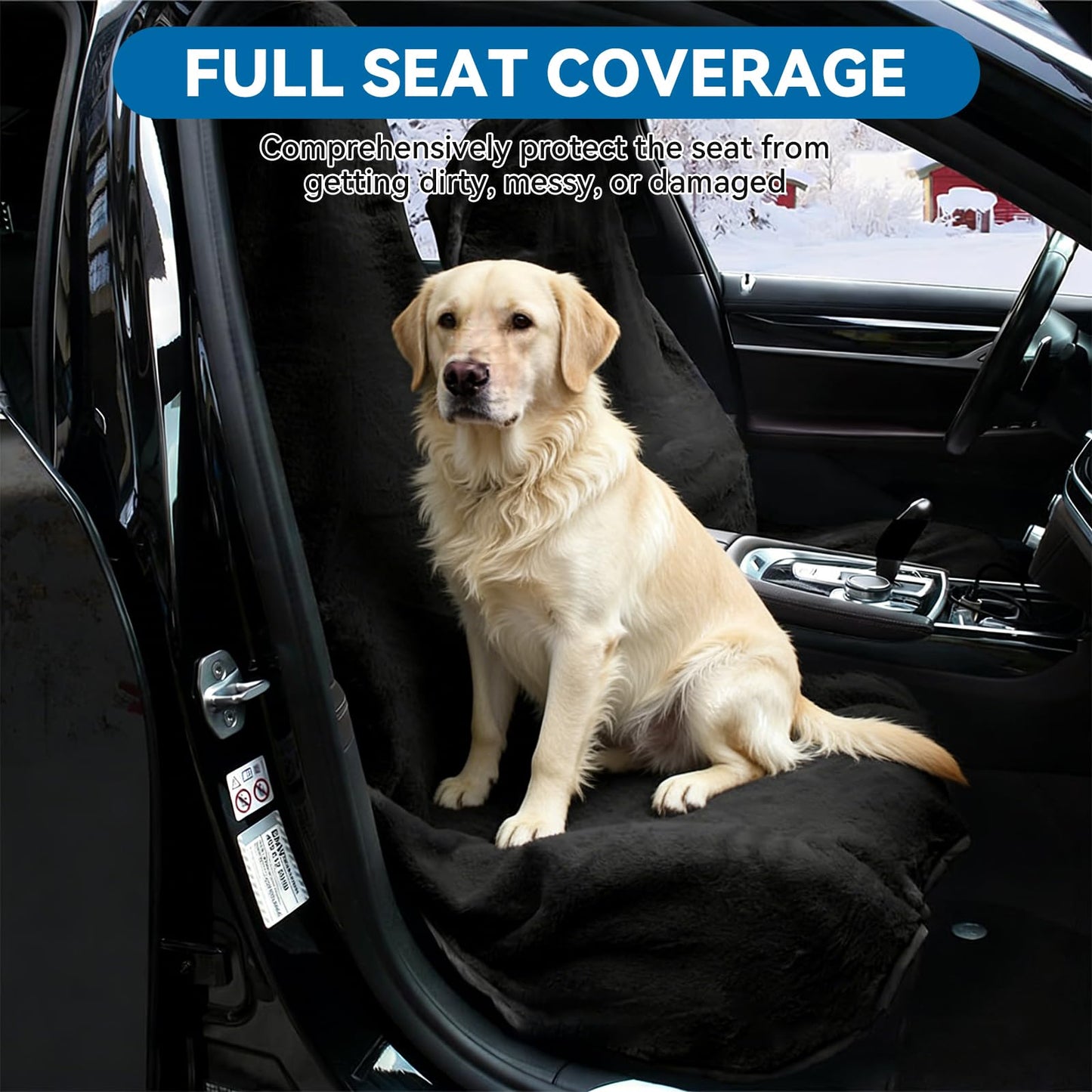 Tinecio Waterproof Towel Car Seat Cover - Sweat-Wicking Post-Workout Seat Protector for Athletes, Gym, Yoga, Beach - Non-Slip, Machine Washable, Universal Fit Front Seat Mat
