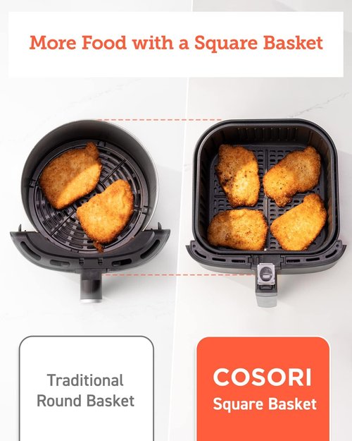 COSORI Pro Gen 2 Air Fryer - 5.8QT Capacity, Sleek Design, 13 One-Touch Functions & Dishwasher-Safe Basket