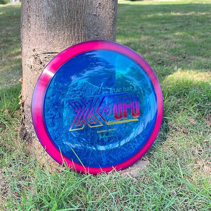 X-UFO Disc Golf Starter Set - 3 Piece Professional Disc Golf Set for Beginners, Lightweight & Portable, Putter Driver Midrange 170g-173g