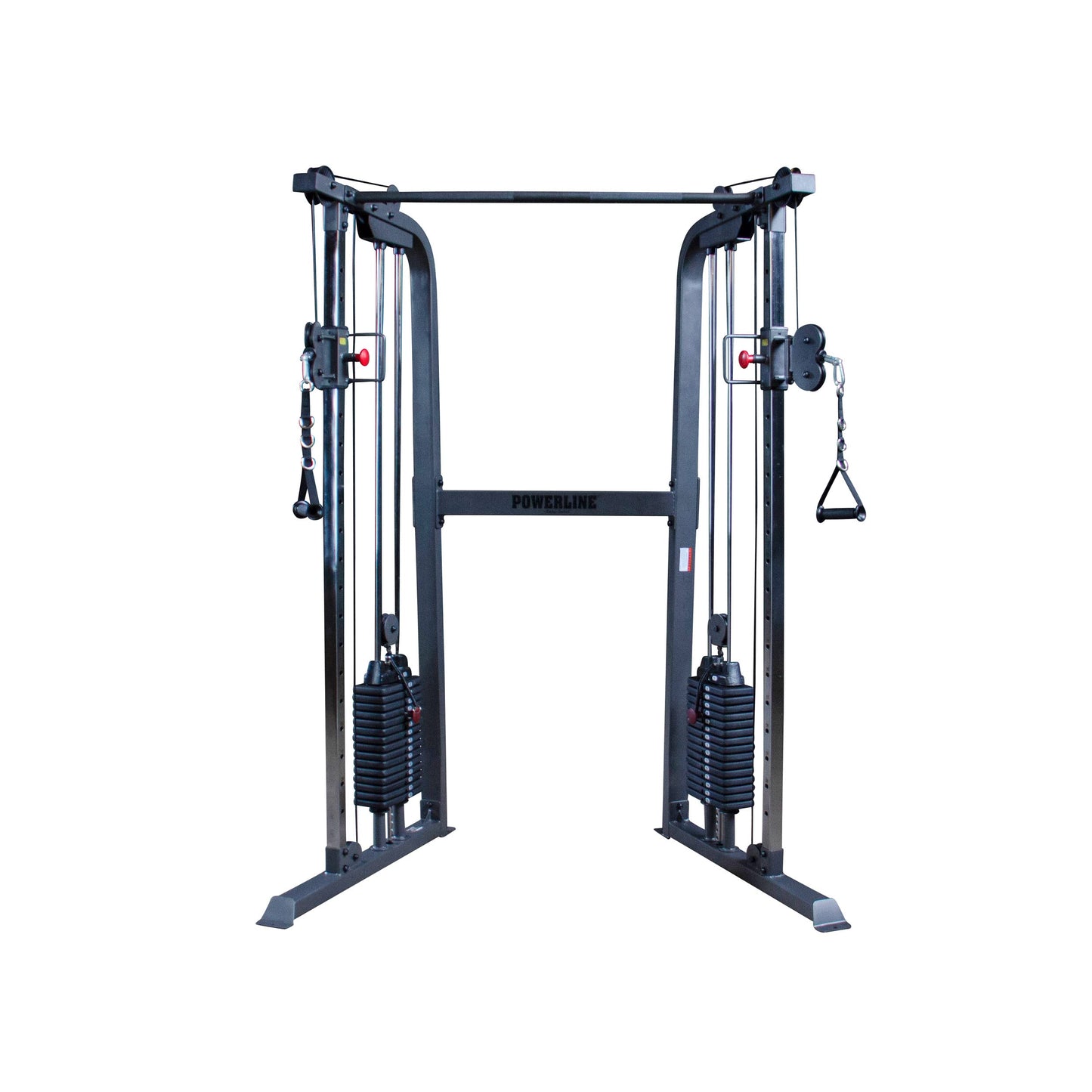 Body-Solid Powerline (PFT100) Cable Crossover Exercise Machine for Home & Commercial Gym, Functional Training Center with Dual 160lbs. Weights Stack for Cable Workout