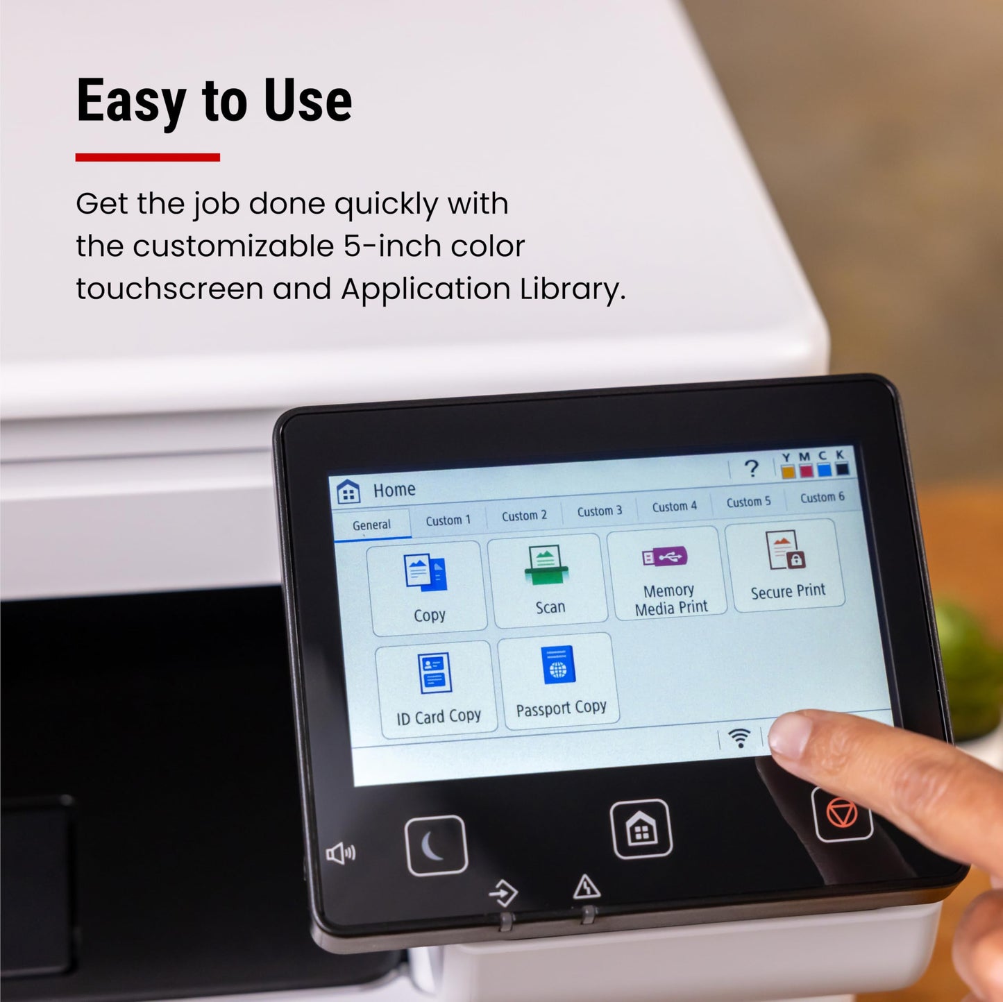 Canon Color imageCLASS MF665Cdw - Wireless Duplex Laser Printer, All-in-One with Copier, Scanner, Fax, Auto Document Feeder, 3 Year Limited Warranty, 22 PPM