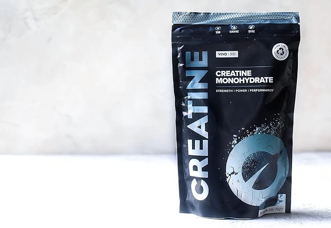 Vivo Life - Creatine Monohydrate Powder Micronised - Vegan, Unflavoured (8.8 oz, 84 Servings)