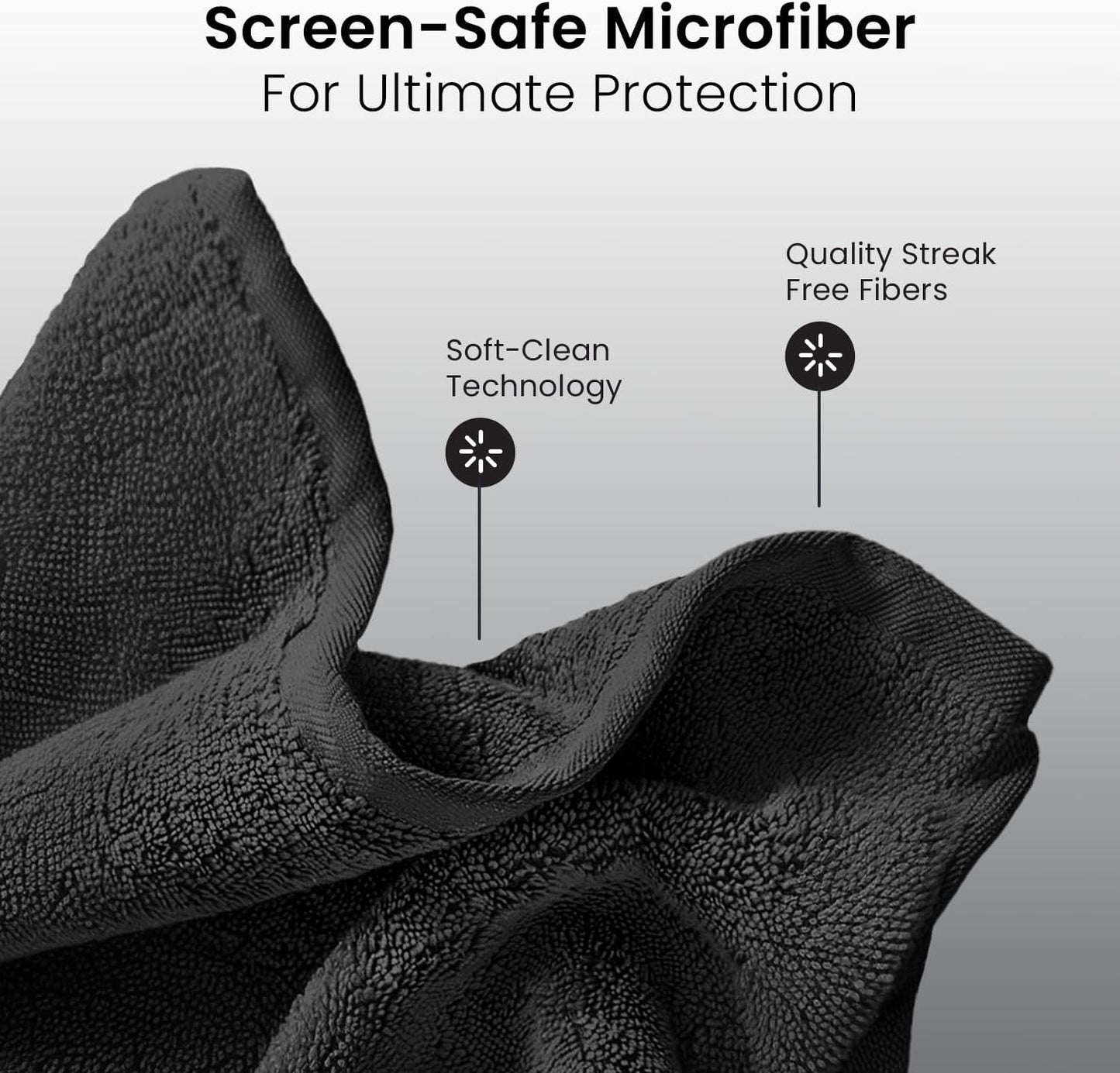 EVEO (1 Pack) Computer Screen Cleaner Spray Kit- Portable Laptop Screen Cleaner, Phone Cleaner & Monitor Cleaner +