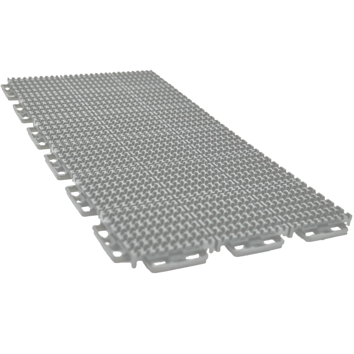 Caliber ProTech XT Garage Flooring, Trailer Flooring, Interlocking Traction Tiles, 9” x 18”, Grey, 24-Pack