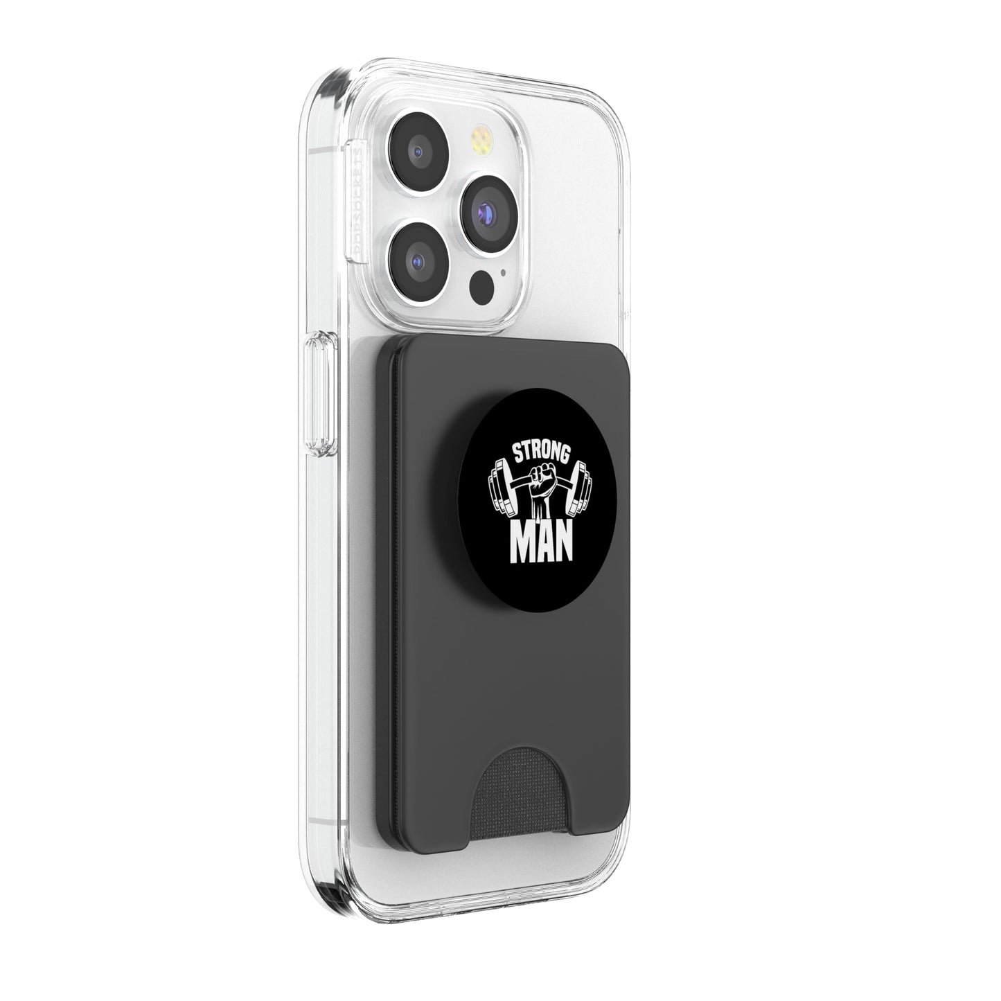 Strongman Gym Yoke Log Dumbbells PopSockets PopWallet for MagSafe