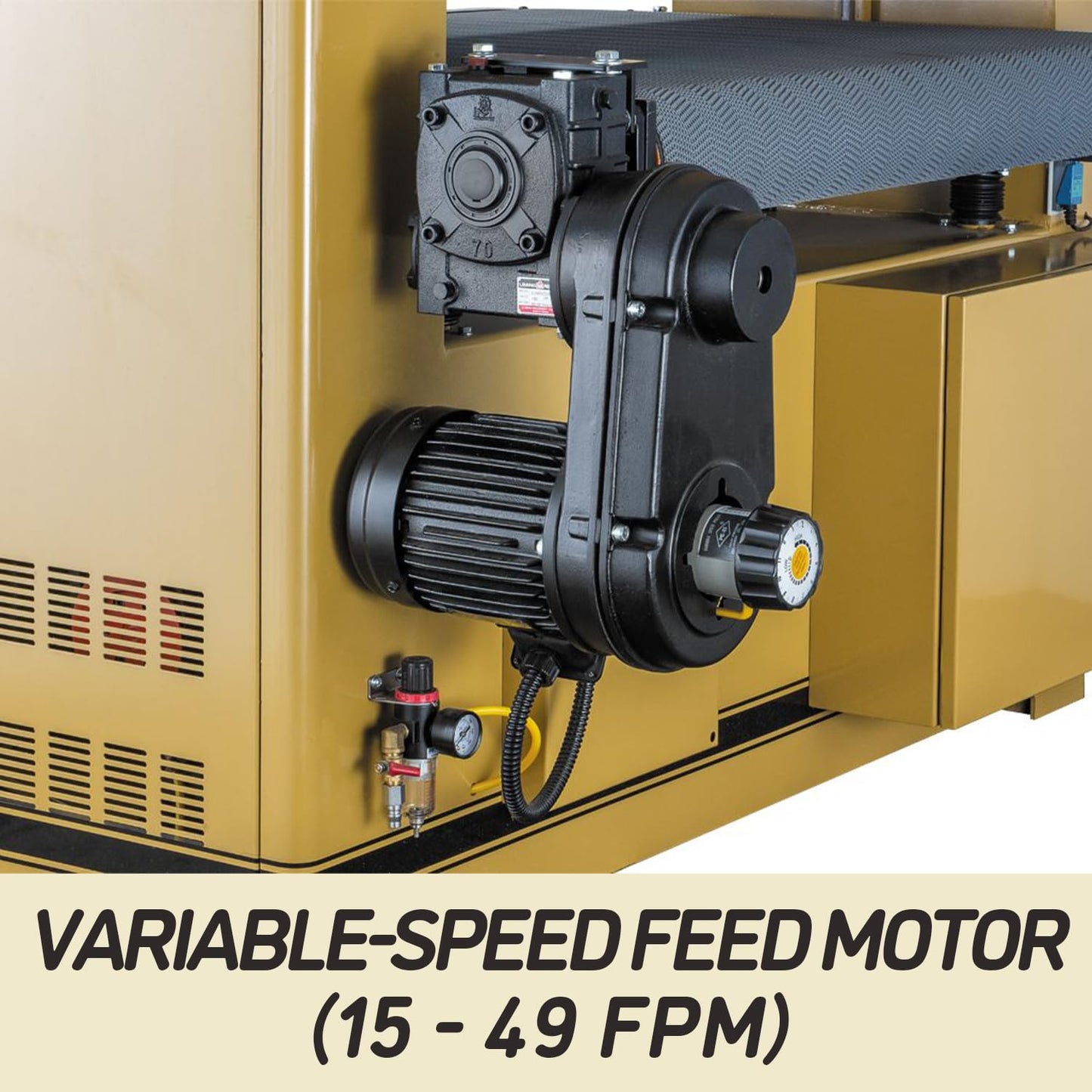 Powermatic 43-Inch Wide Belt Sander, 25 HP, 230/460V 3Ph (Model WB-43)