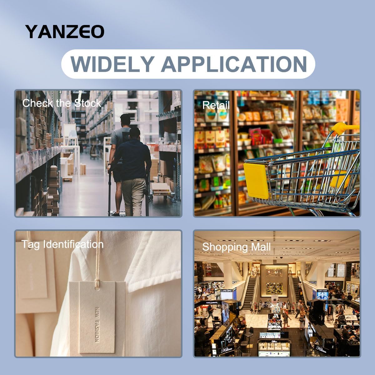 Yanzeo SR3308 860-960Mhz UHF RFID Reader Writer USB RFID Reader Free SDK User Guides
