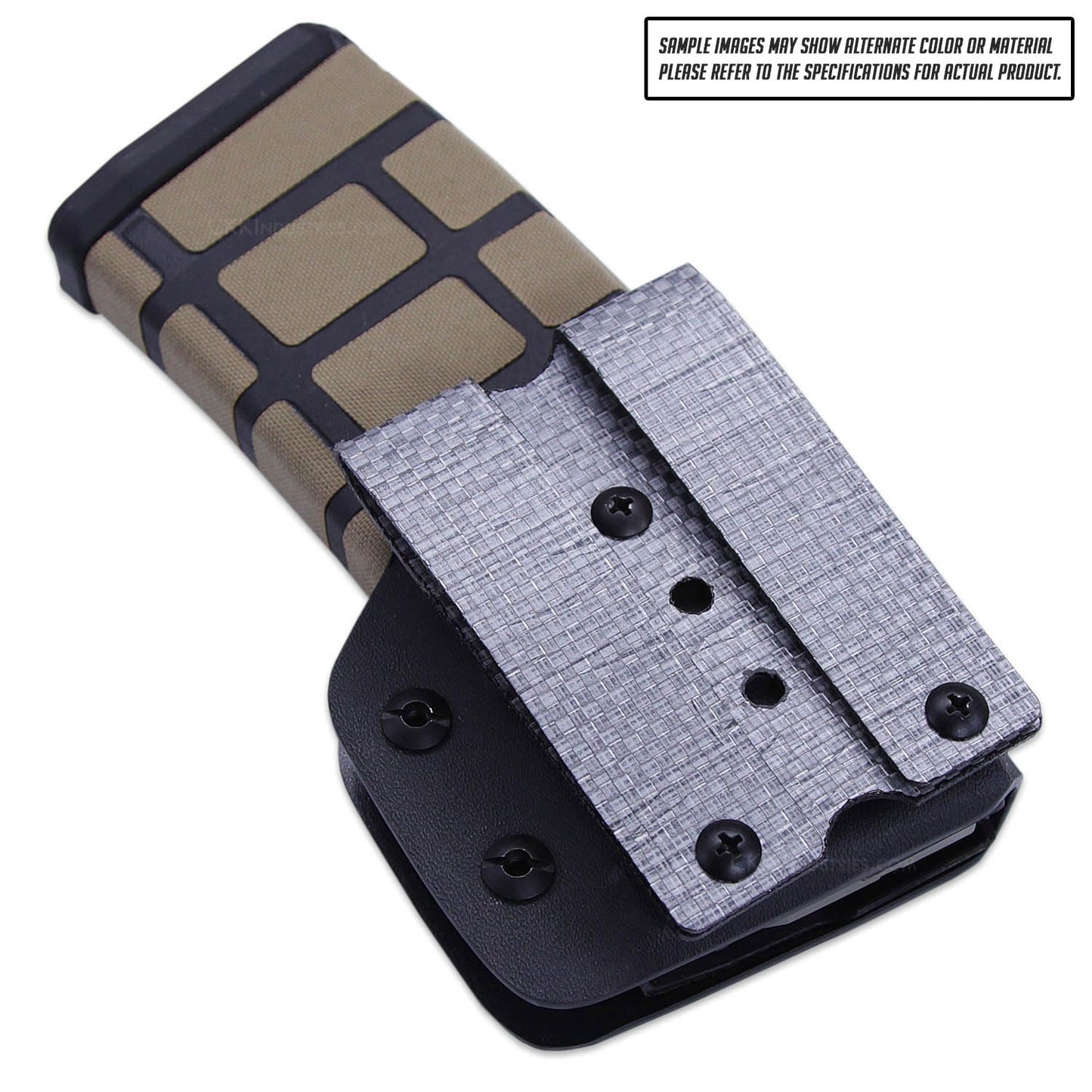 Curv Dual Molle Adapter - (Black) - (No Hardware) - (3.00in) - USA Made, Customizable Carry Angle, Dual Mounting Arms for Tactical Gear, for Military & Law Enforcement