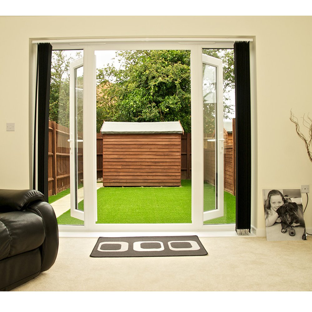 ALTRUISTIC Premium Artificial Grass Drainage Holes & Rubber Backing,6.5 ft x10 ft, 70 oz /1.38 Inch Pile Height Realistic Synthetic Grass Mat Extra-Heavy & Soft Pet Turf Fake Grass for Dogs Outdoor