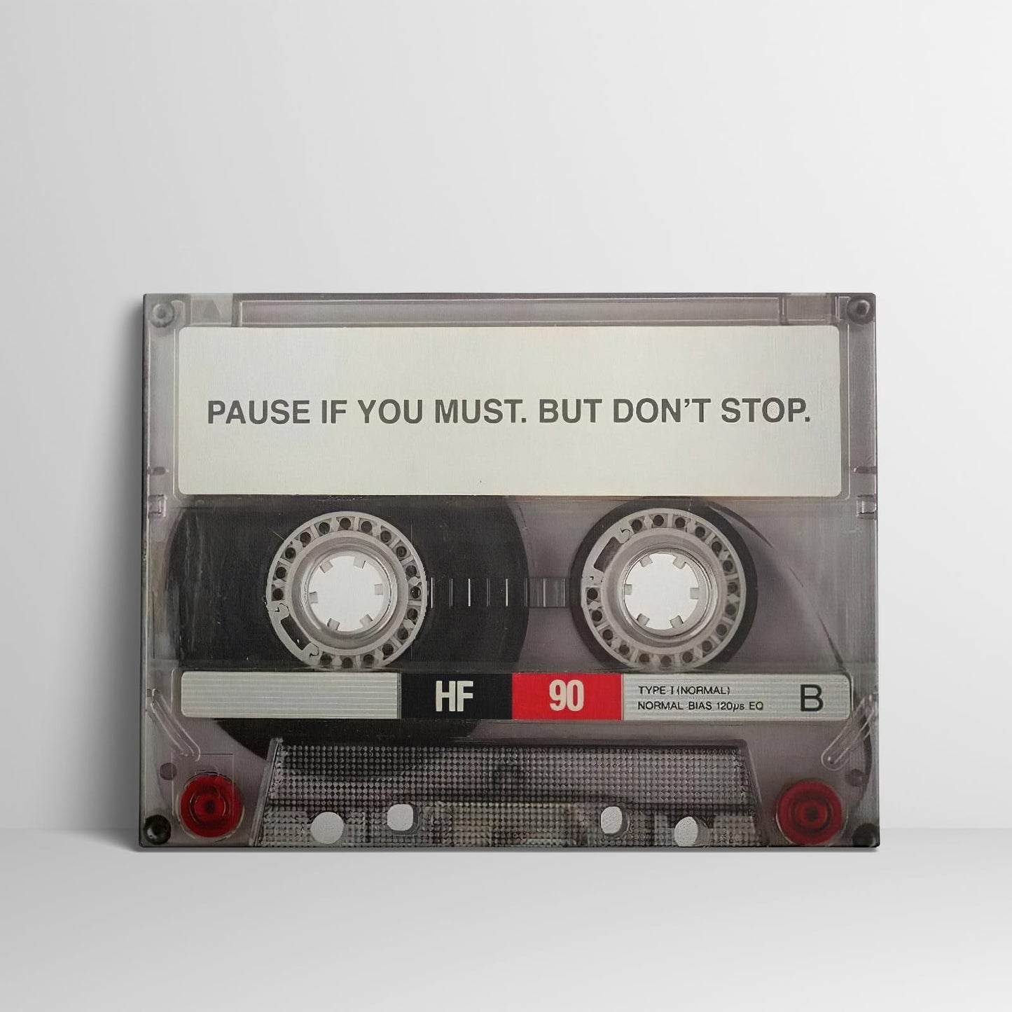 Pause if You Must,But Don't Stop Inspirational Wall Art Pictures Posters Framed Modern Canvas Art Prints Ready for Living Room Decor to Hang