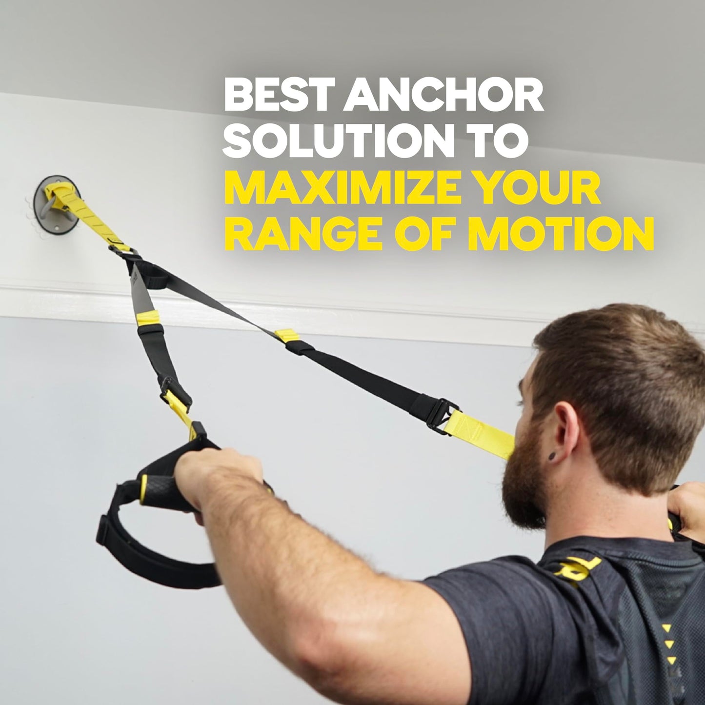 TRX XMount, Mount Bracket for Suspension-Training Straps, Grey