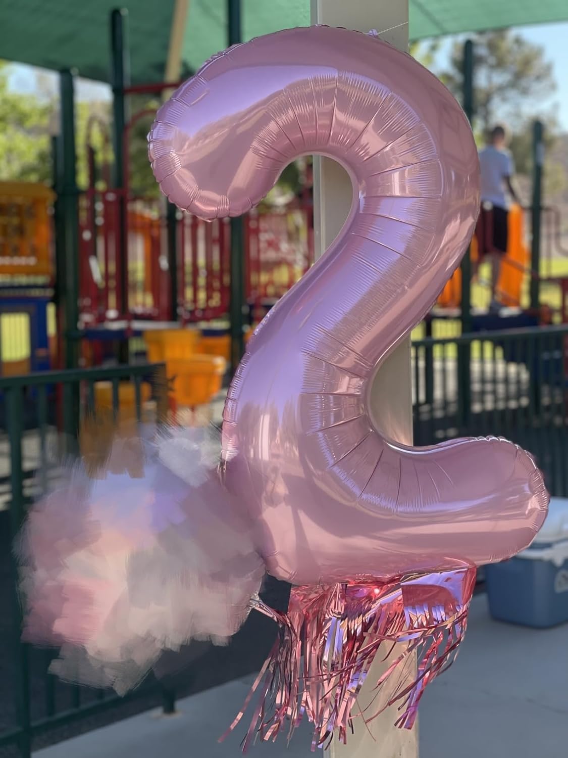 Number Balloons 40 Inch - Pearl Pink 24 Big Balloons for Happy Birthday & Wedding Party Decorations