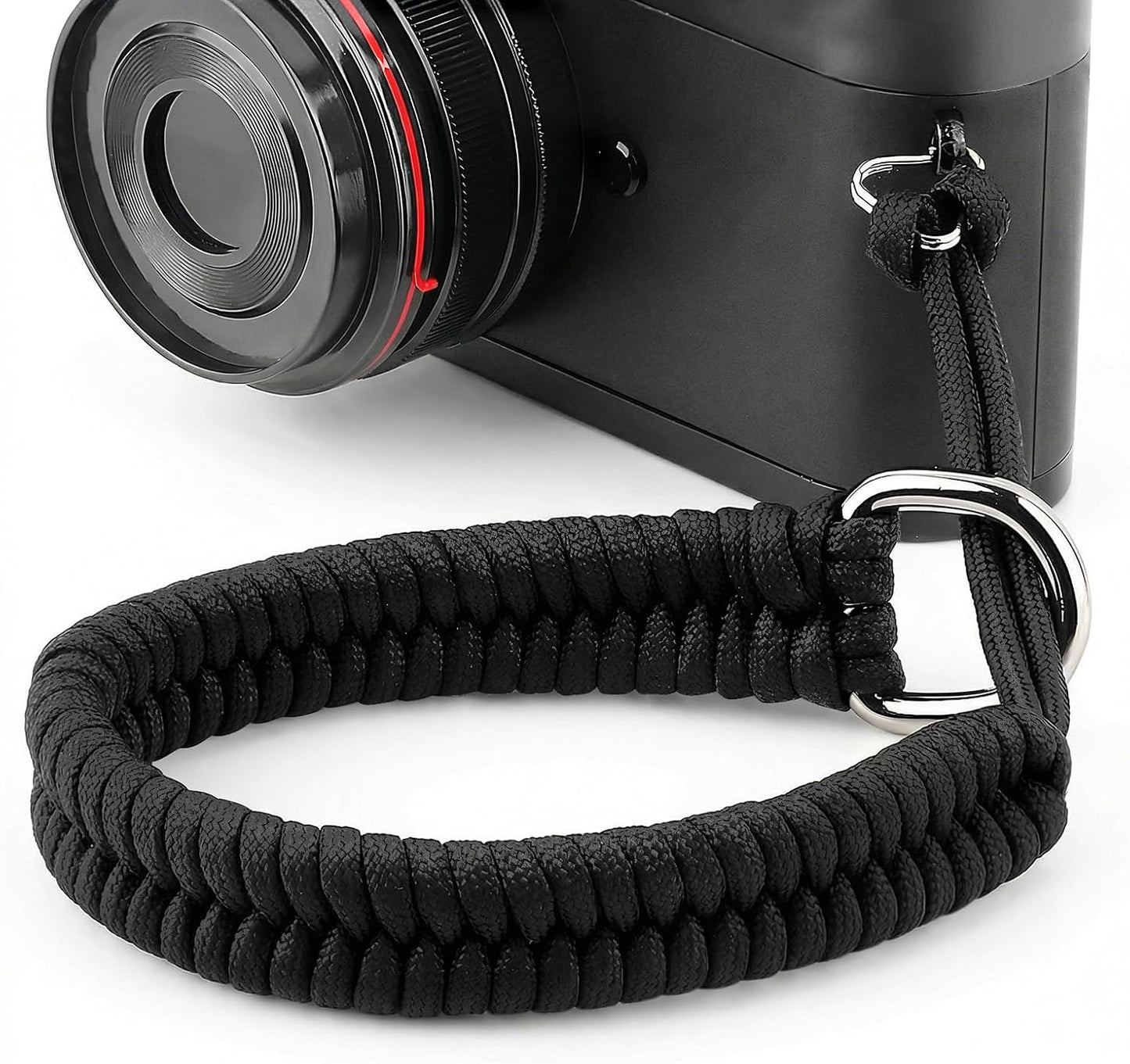Universal Camera Wrist Strap - Braided Design for Safety