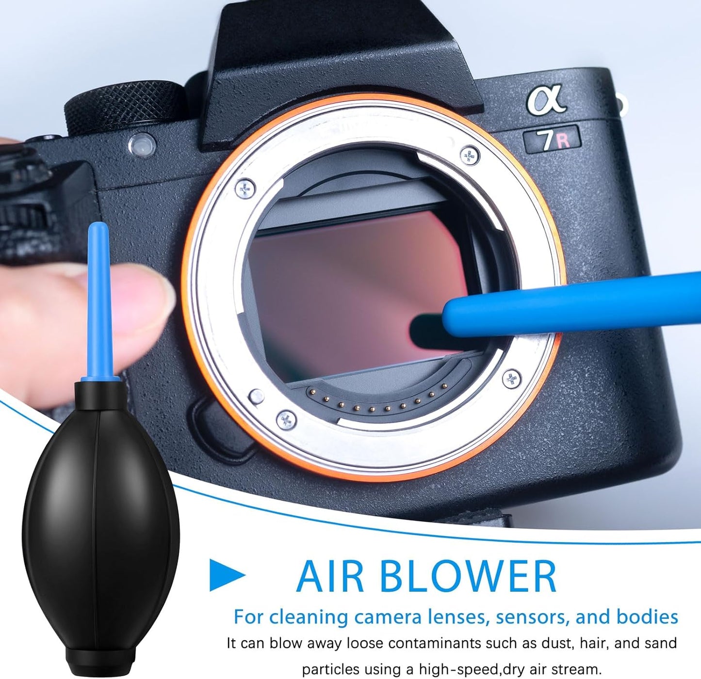 ZMYPPYA Set Camera Cleaning kit - Professional Camera Lens Cleaning Kit,Complete DSLR & Mirrorless Camera Sensor