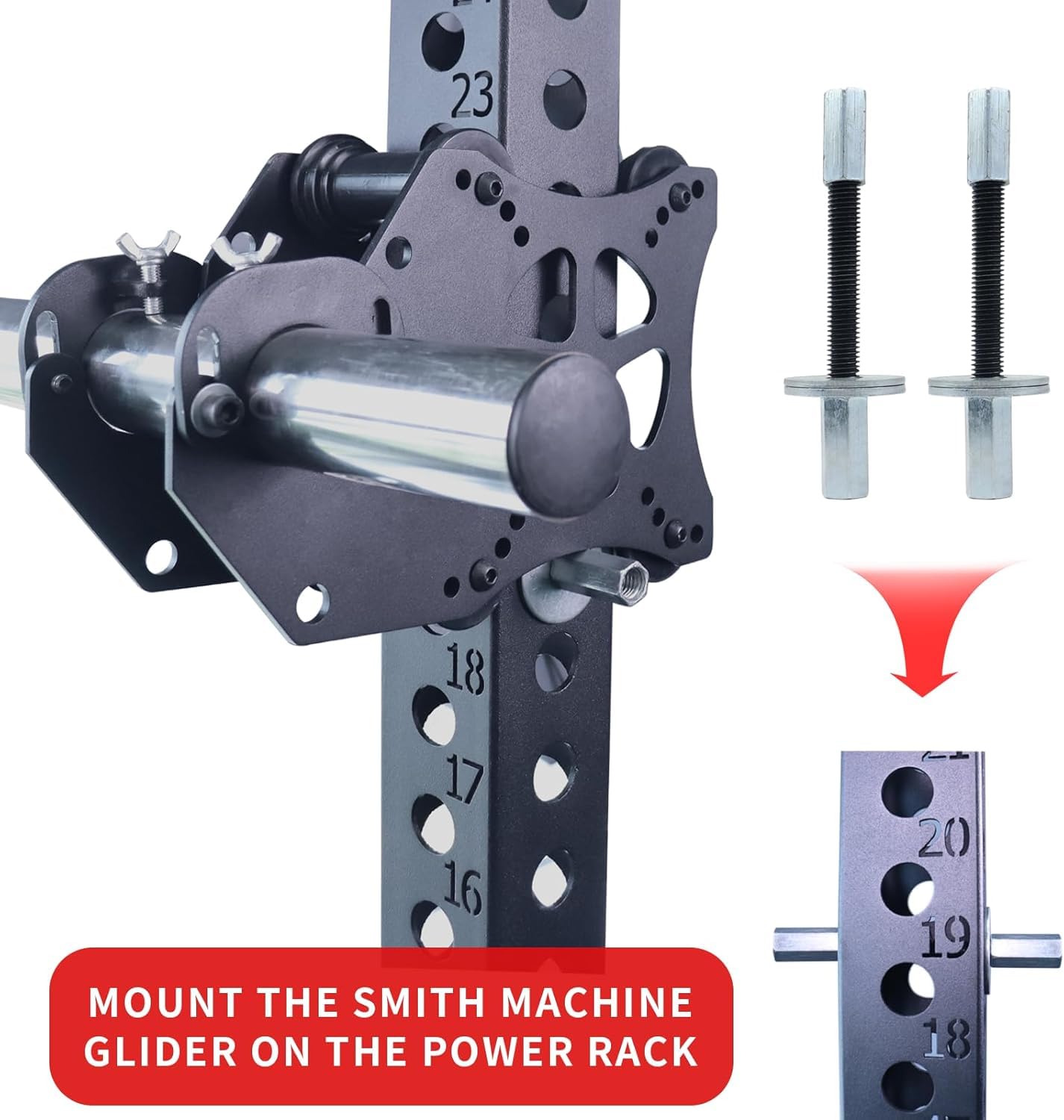AHTAPFON Smith Machine Attachments for Cable Machine Attachments,Cable Pulley Attachments for Power Rack Attachments,Squat Rack Attachments for Cable Crossover Deep Squat LAT Pull Down