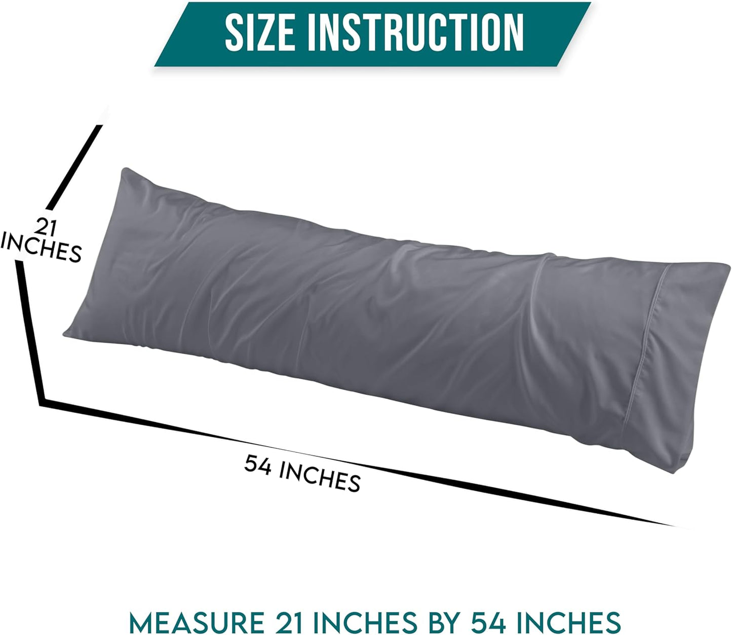 Utopia Bedding Pillow Cases - Soft Brushed Microfiber | Oeko-TEX Certified, 2-Pack, Queen Size, 20x30 Inches (Grey)