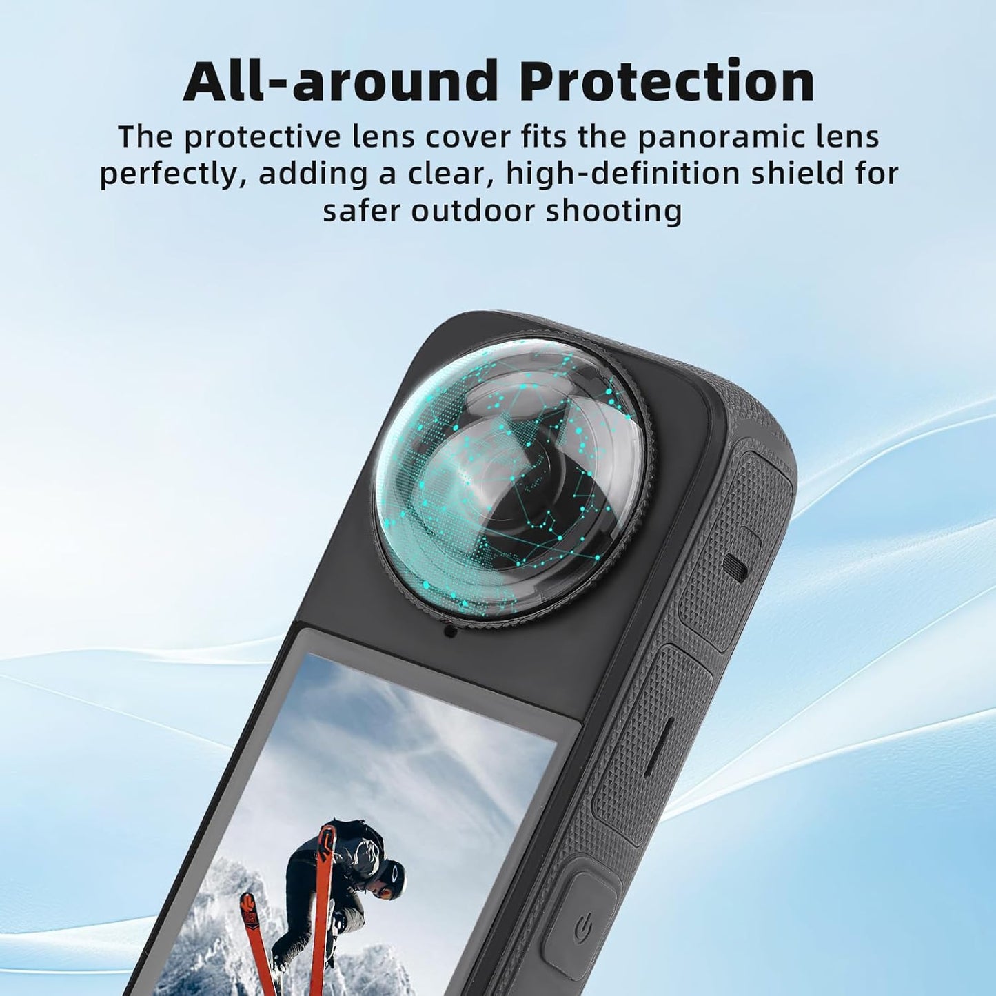 X4 Insta360 X4, 360 X4 X4 Premium Lens Guard for High Transparency Tempered Glass Lens Protector for Insta Camera