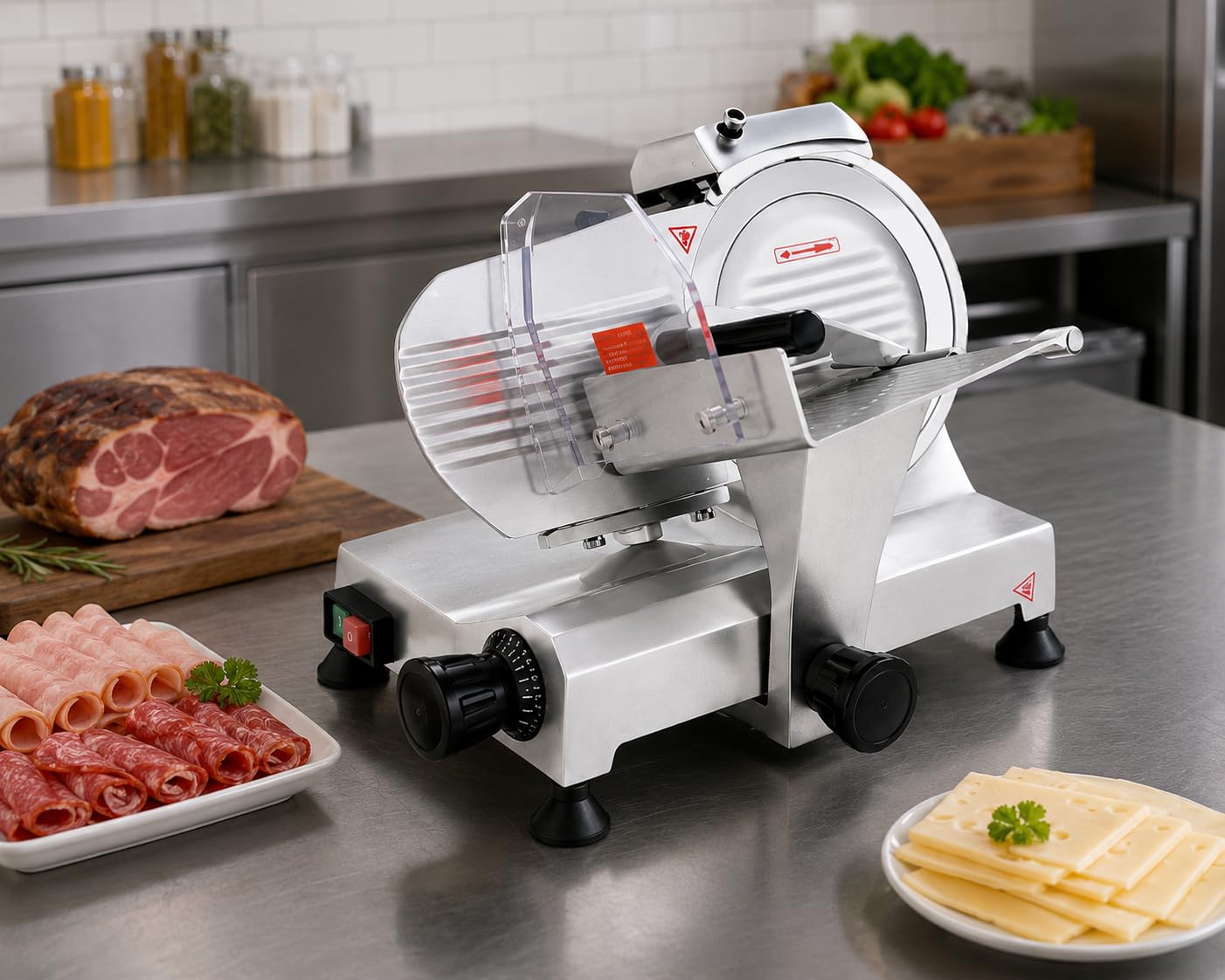 Eurodib HBS-195JS Food Meat Slicer, Electric