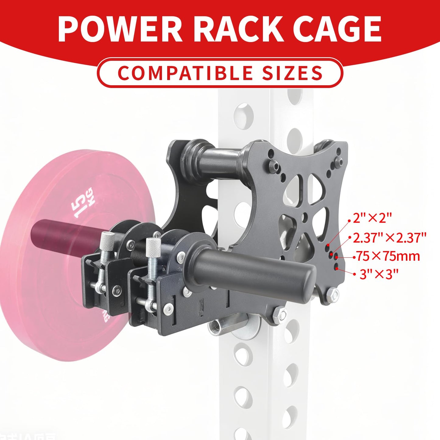 AHTAPFON Upgrade Smith Machine Attachments for Cable Machine Attachment,Cable Pulley Attachment for Power Rack Attachments,Squat Rack Attachments for Cable Crossover Deep Squat LAT Pull Down