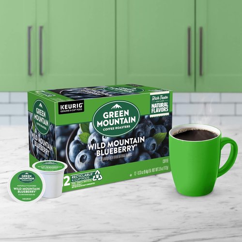 Green Mountain Coffee Roasters Wild Mountain Blueberry K-Cup Pods - Light Roast, 72 Count