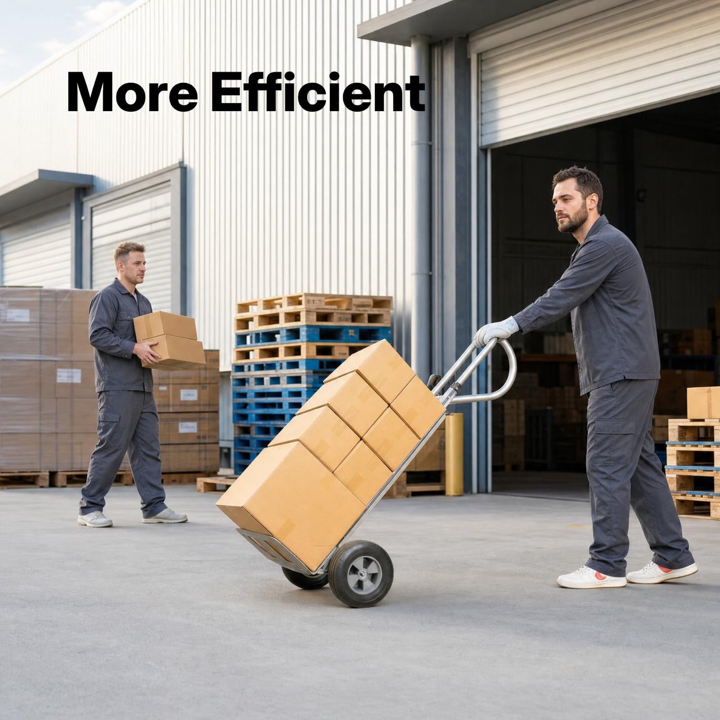 550 lbs Heavy Duty Aluminum Ergonomic Loop Handle, 10" Solid Rubber Wheels, Beveled Nose Plate, Ideal for Transporting Heavy Items, Portable and Durable Aluminum Frame (Curved Handle,550lb)