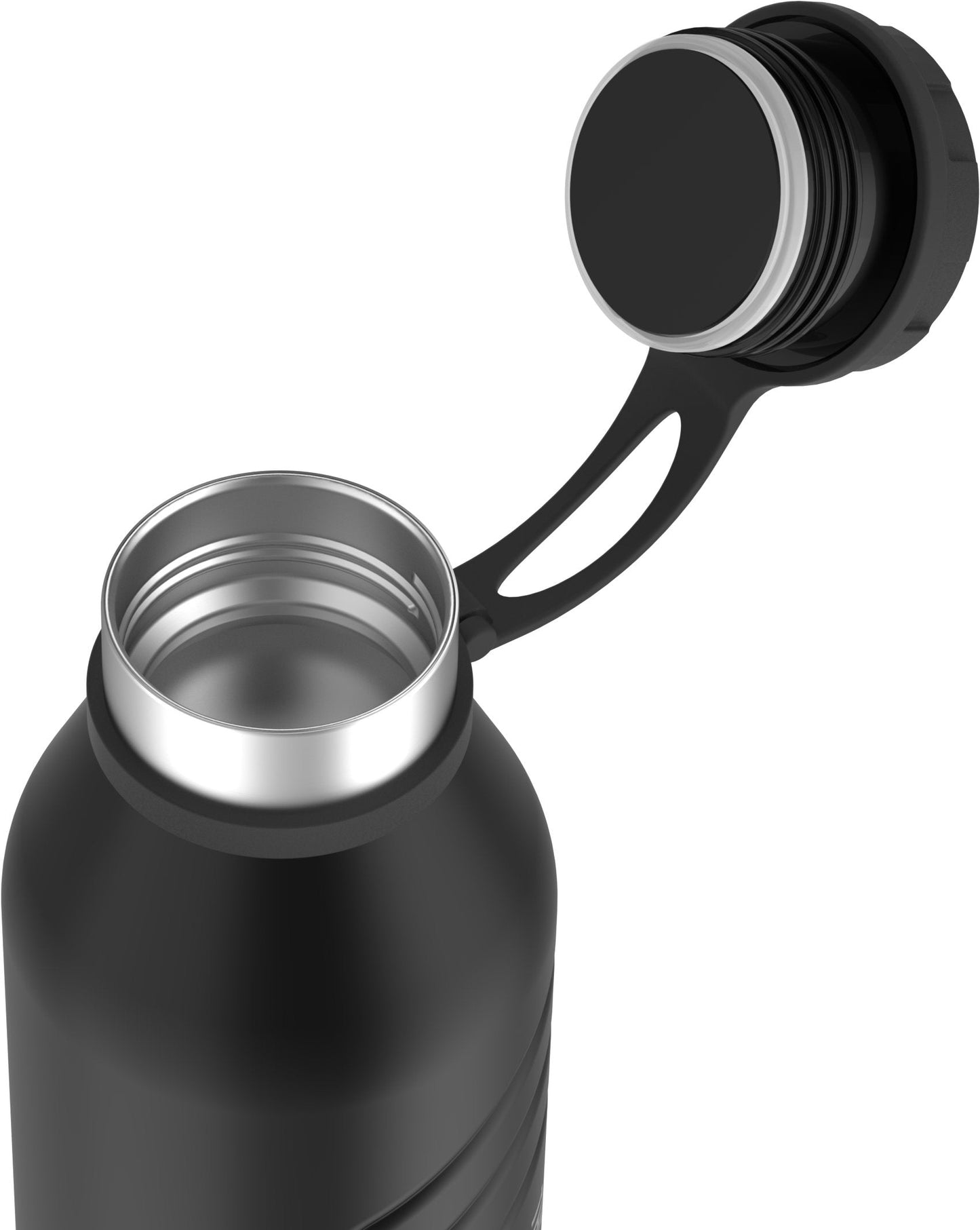Thermos Element 5 Vacuum Insulated 32 oz Beverage Bottle with Screw Top Lid, Black