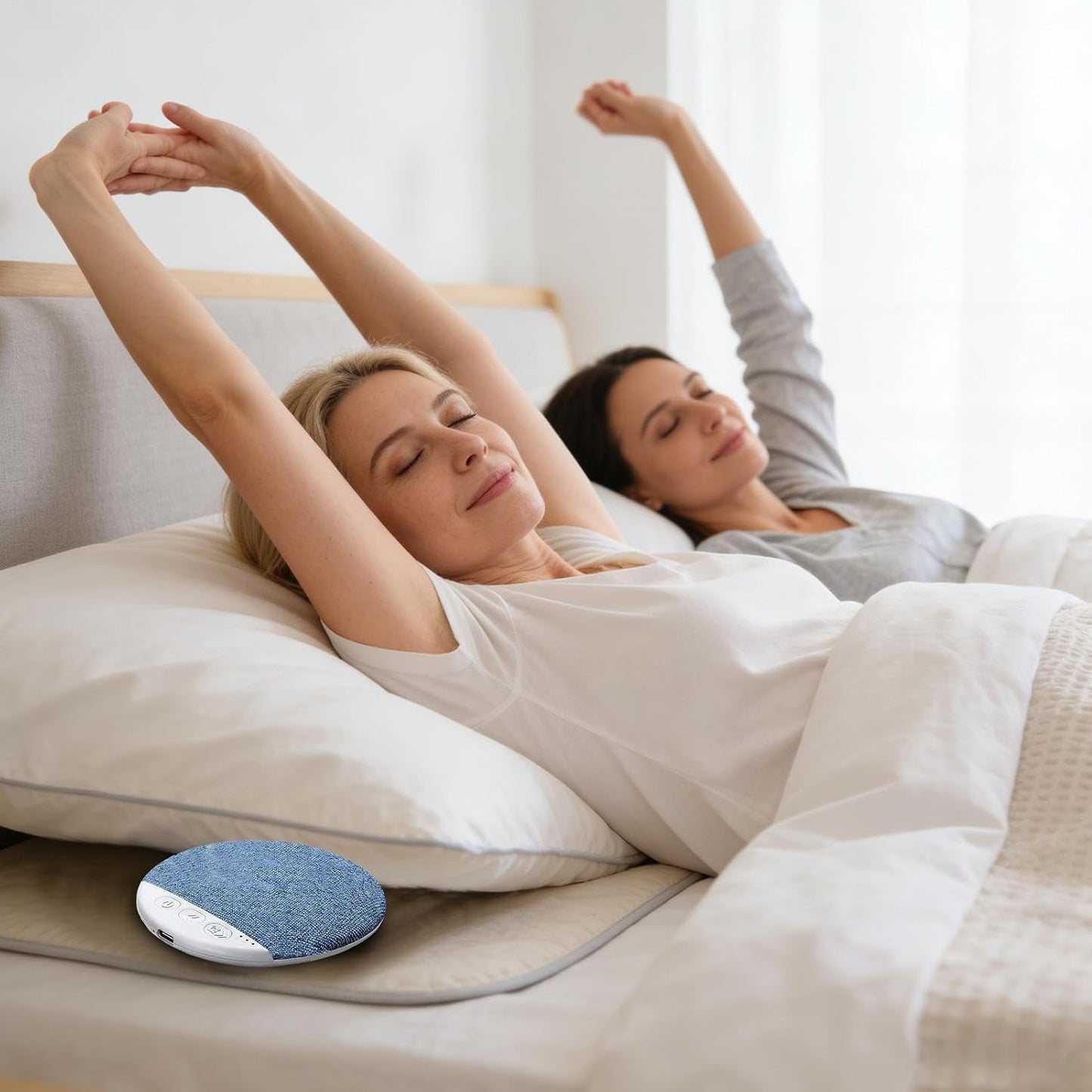 Generic 9.6x1.2cm, Pillow Speaker, Extended Battery Life, Side Sleeper Pillow Speaker, Sleep Meditation Audio Device