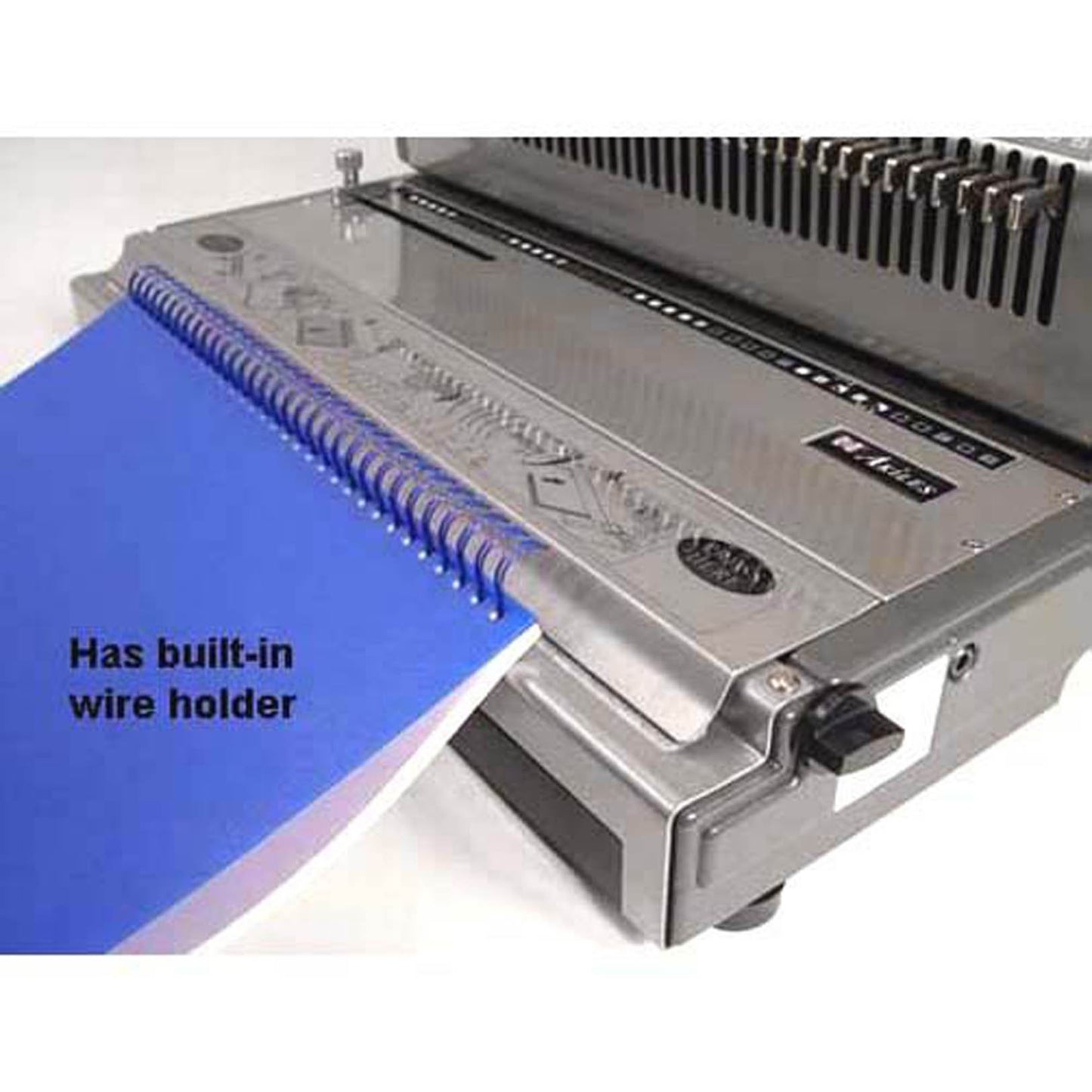 Akiles Wiremac-21 14" 2:1 Pitch Wire Binding Machine & Punch