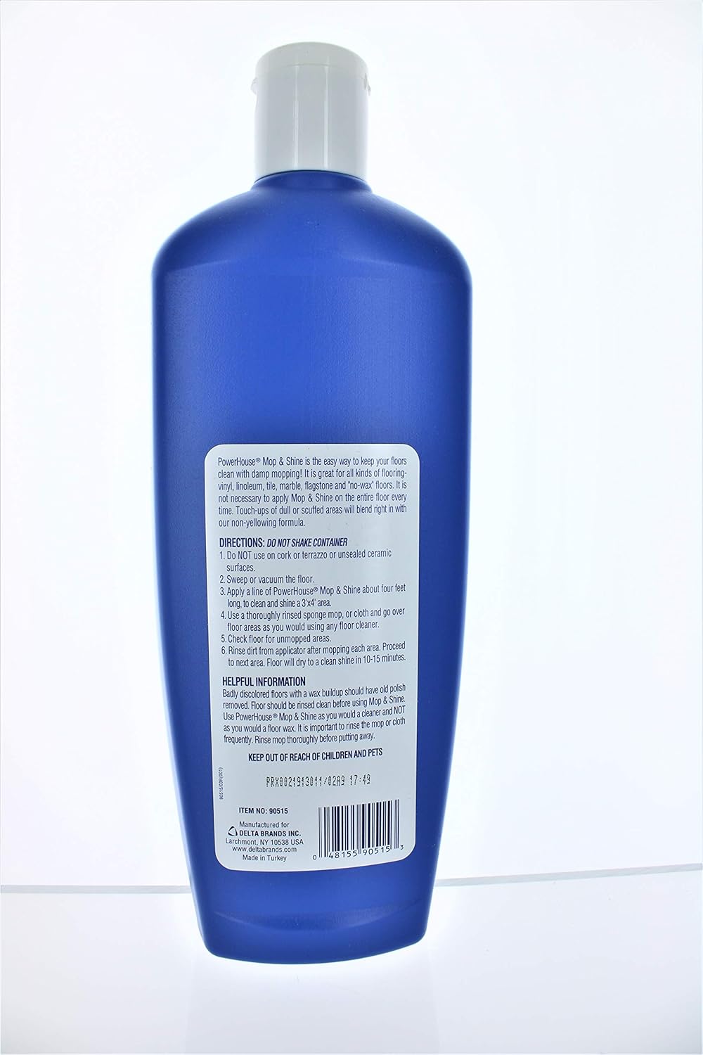 Regine Switzerland Mop & Shine Floor Cleaner - 20 Oz. For Streak-Free Shine & Deep Cleaning