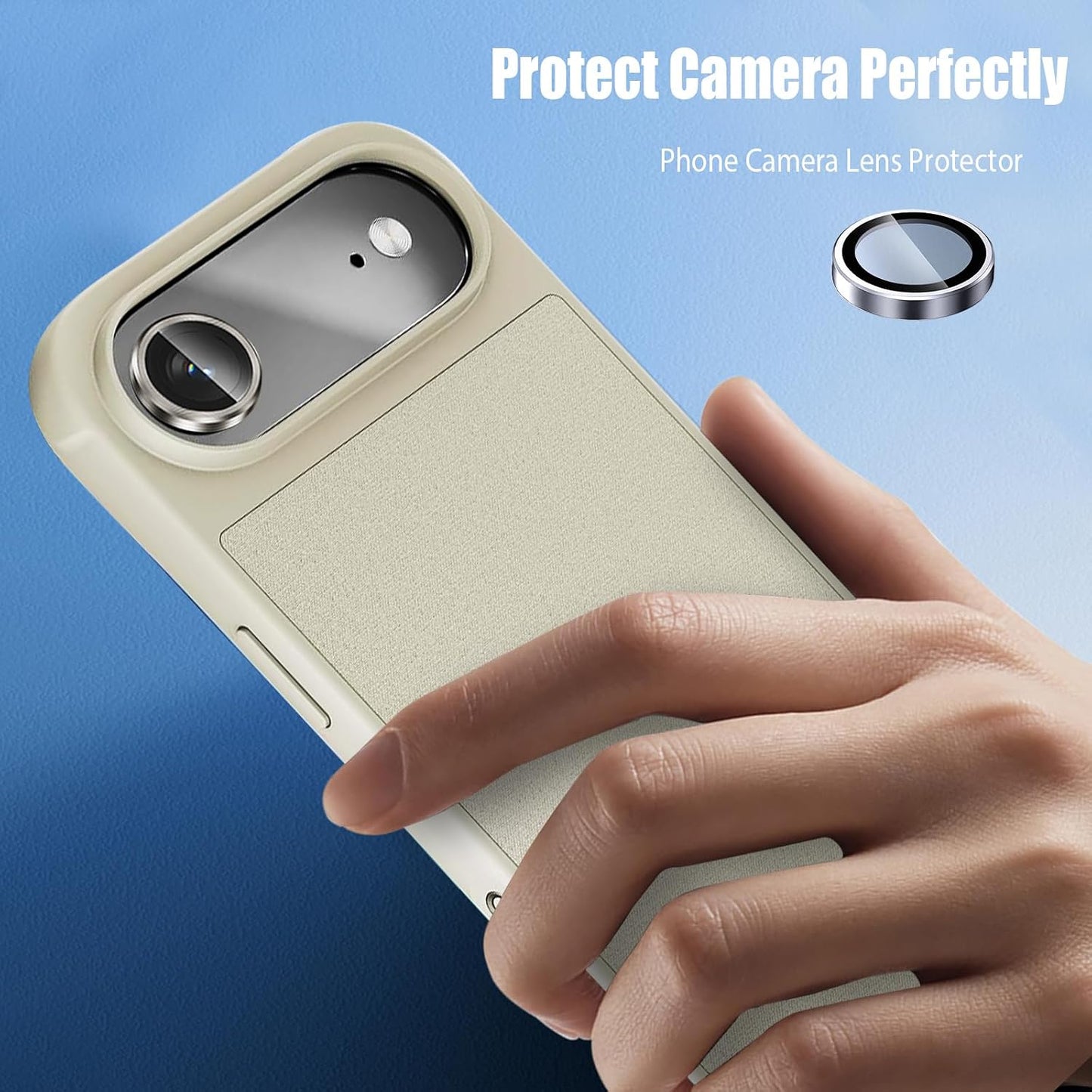 6.5" Camera Lens Protector for iphone Air, Individual Lens Protectors, Scratch-Resistant Ultra-Thin Tempered Glass