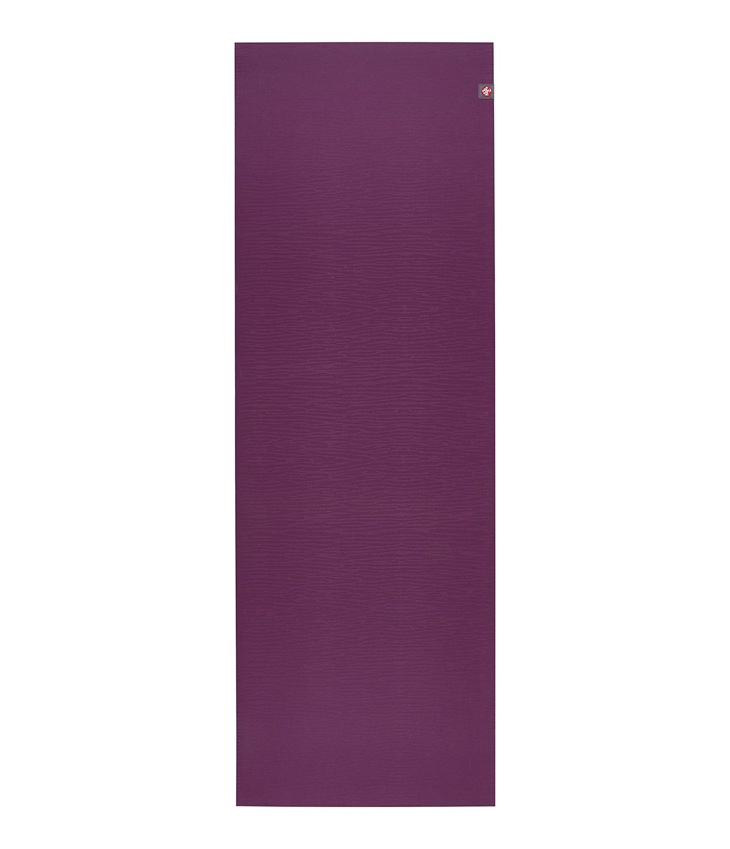 Manduka eKOLite Yoga Mat 71" - 4mm | Natural Rubber | Eco-Friendly | Soft Textured Surface | Natural Next-to-Skin Feel | 71 x 24 inches | Acai Midnight