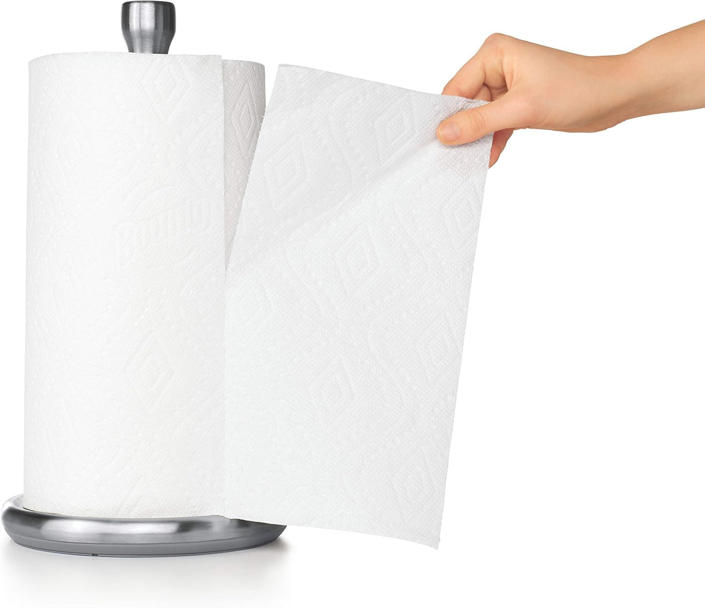 OXO Good Grips Paper Towel Holder - Steady Design for Countertop Use | Durable & Stylish