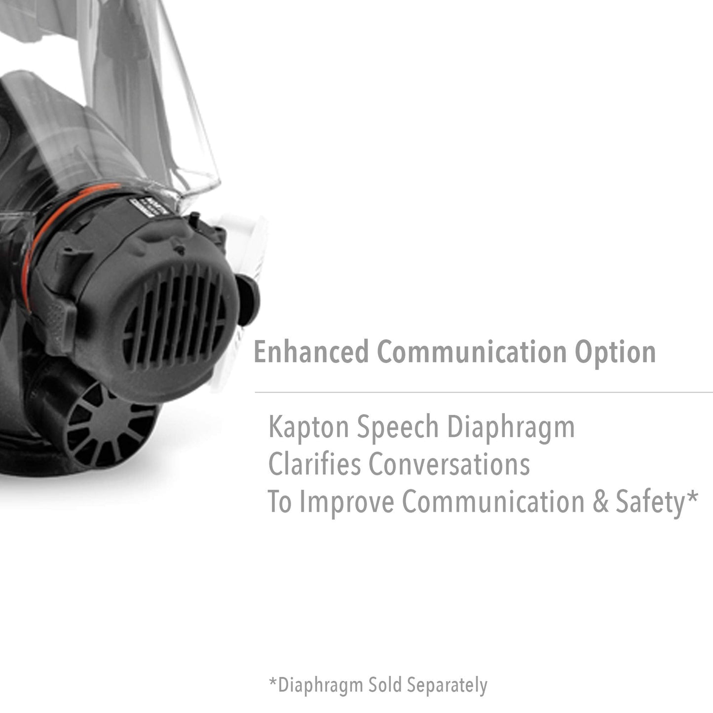 NORTH Honeywell North 7600 Series Niosh-Approved Full Facepiece Silicone Respirator, Small (760008AS)