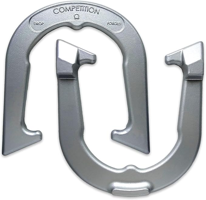 Competition Tournament Pitching Horseshoes - NHPA Sanctioned for Tournament & League Play - Drop Forged Construction - One Pair (2 Shoes)